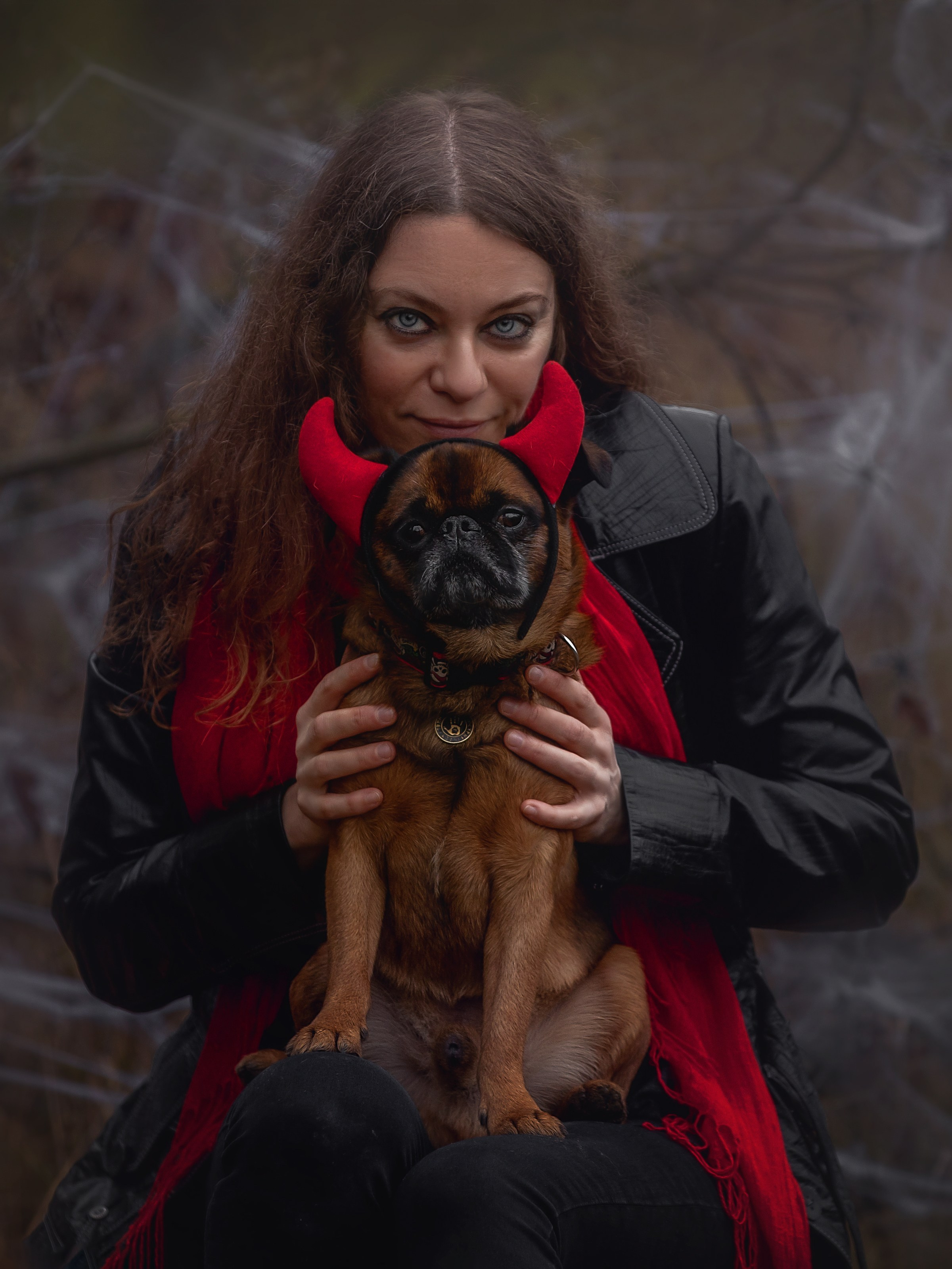 Хэллоуин. Фотограф-анималист в Калуге Мария Шерскова