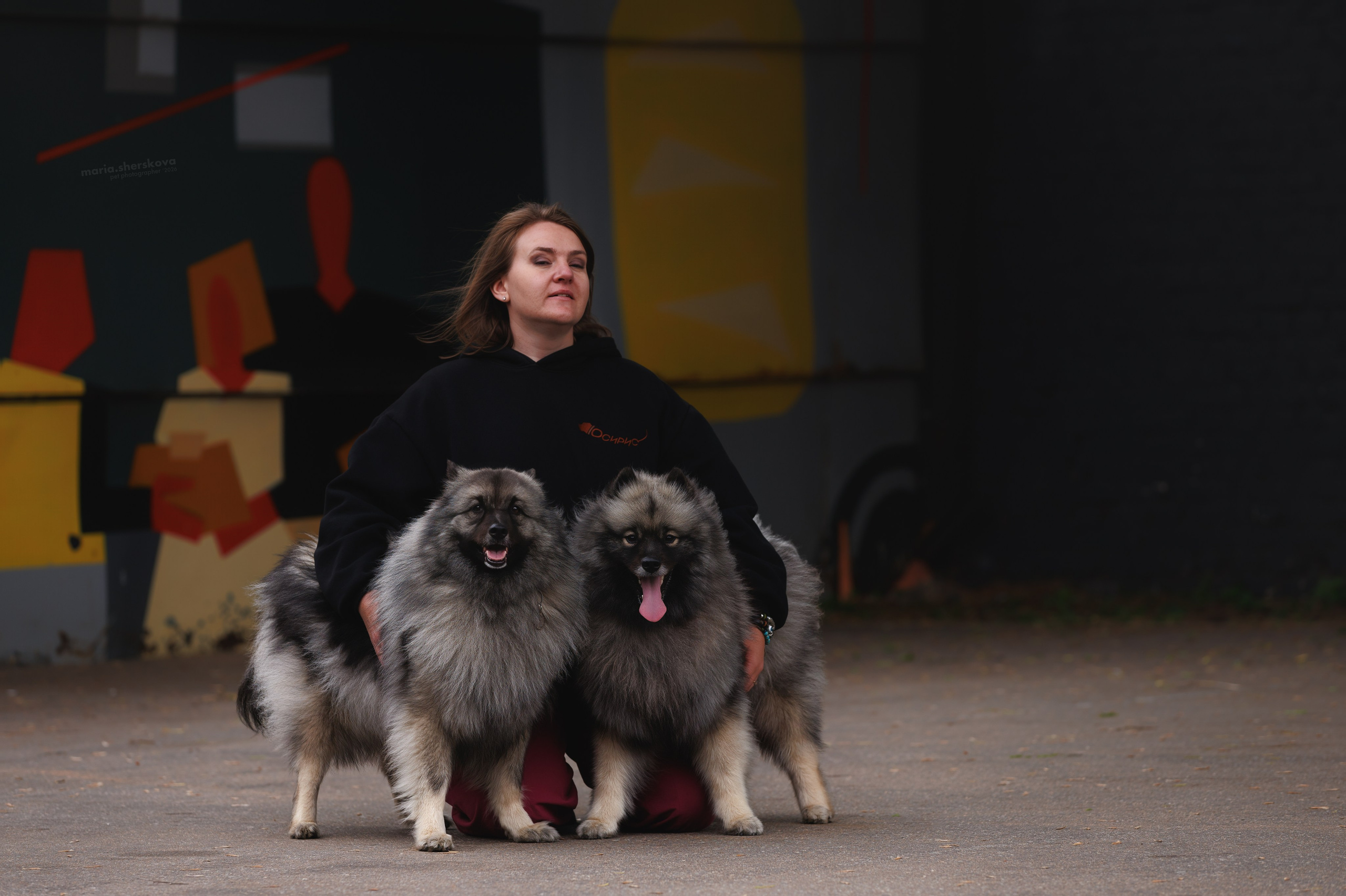 Вика, Вино и Женя. Фотограф-анималист в Калуге Мария Шерскова