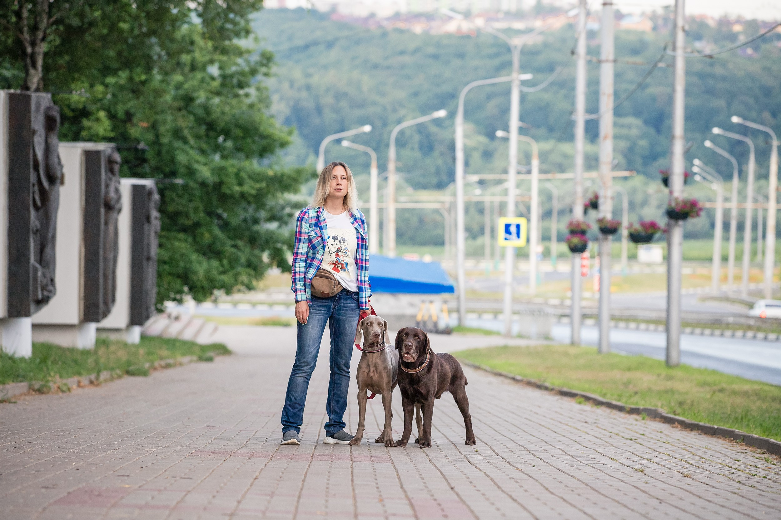 Оля, Джек и Айса. Фотограф-анималист в Калуге Мария Шерскова
