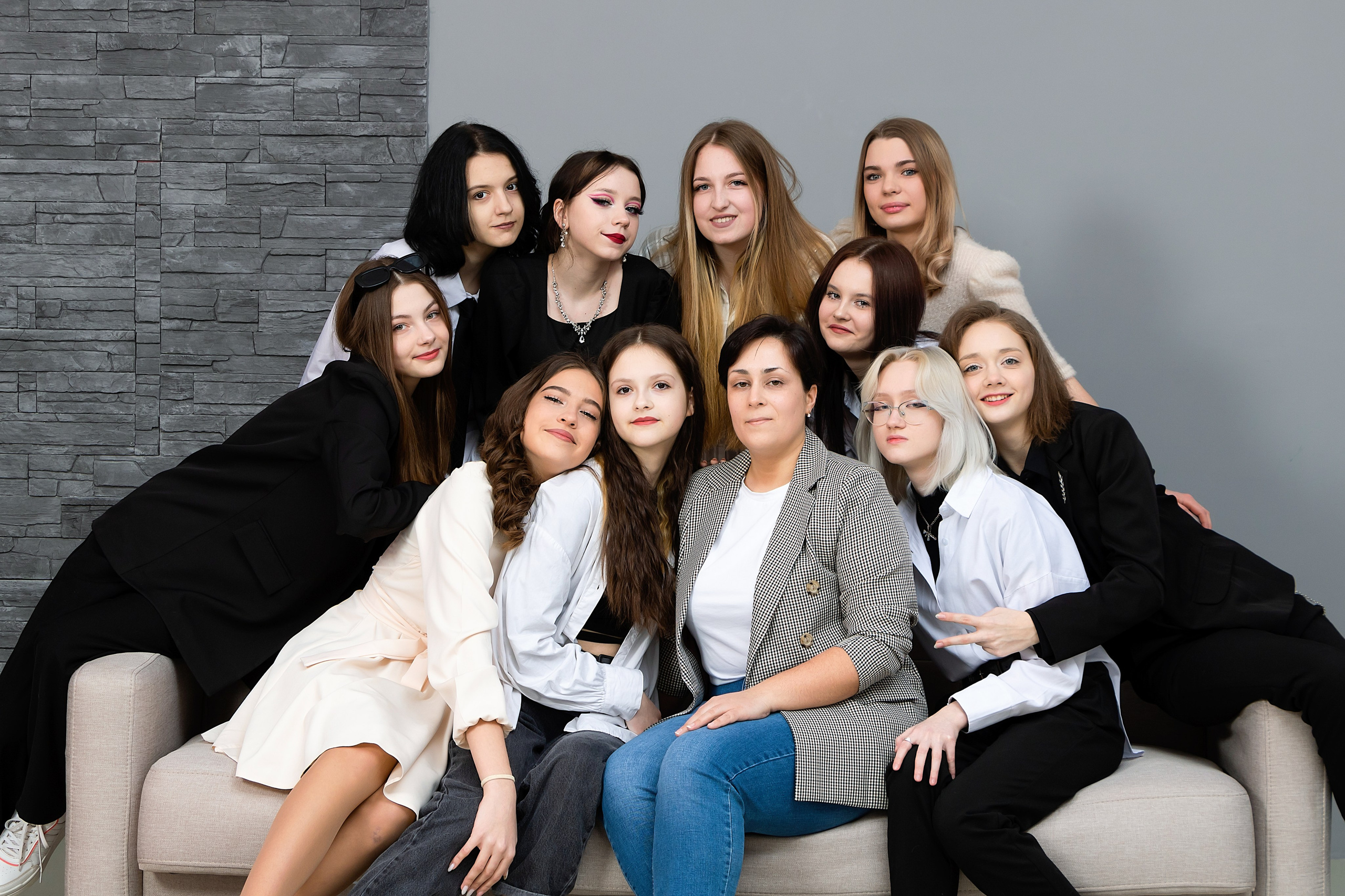 Съёмка в студии. Выпускные альбомы «Эврика» в Нижнем Новгороде