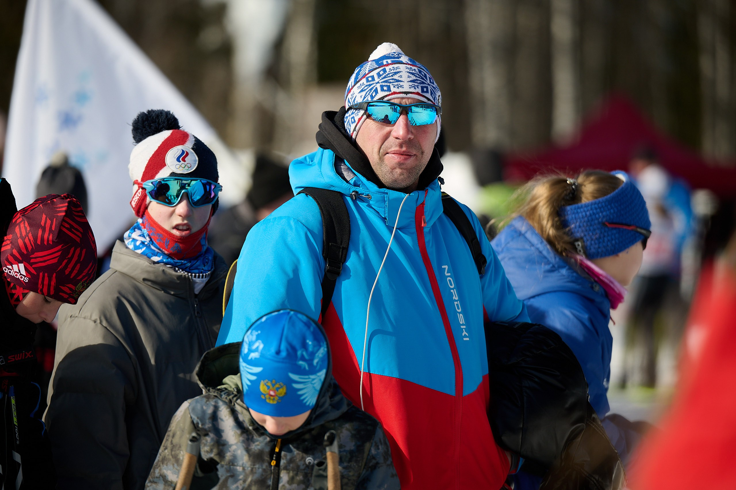 Всероссийские соревнования по лыжным гонкам «Пионерская правда». Ижевс. Спортивный репортажный фотограф в Ижевске Сергей Мерзляков