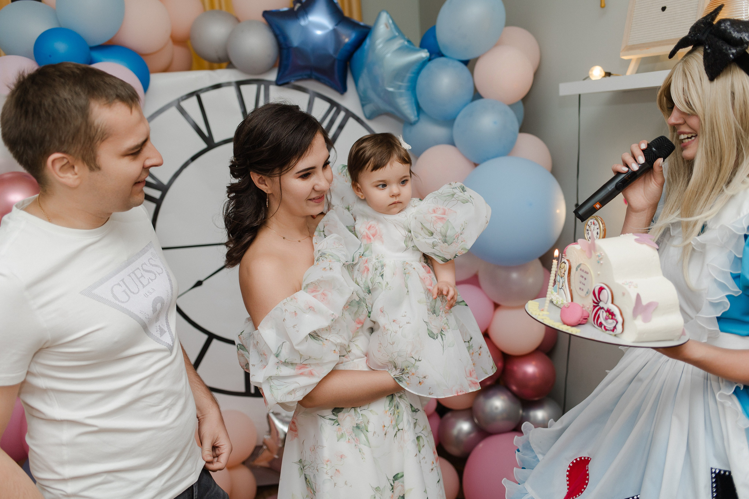 День рождения 1 год. Семейный и детский фотограф в Москве Кузьмина Мария