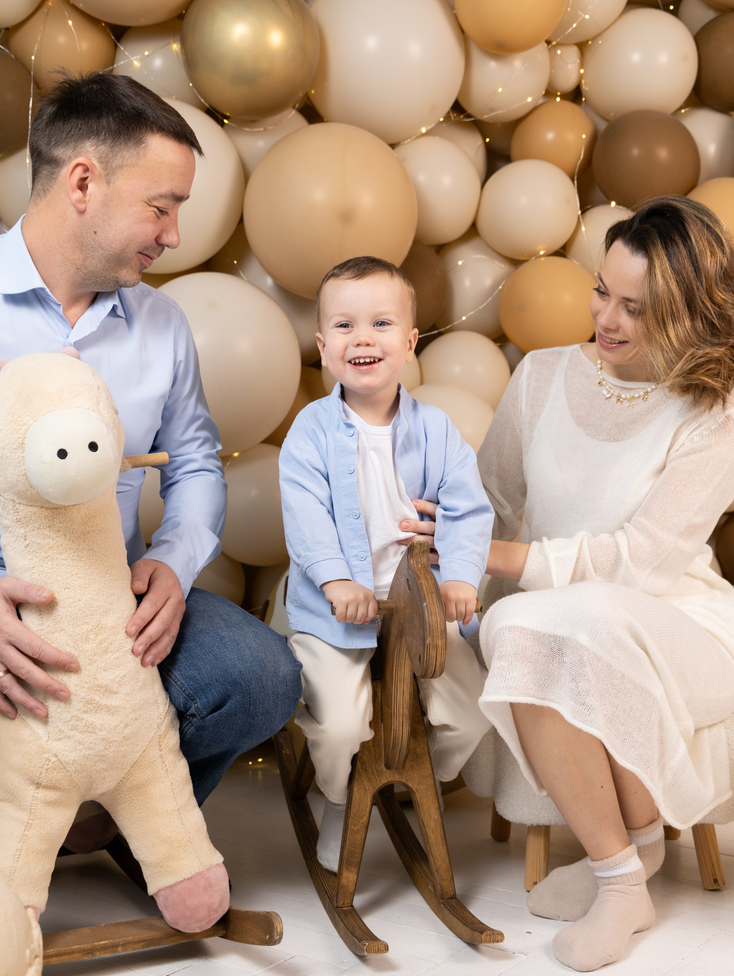 Новогодняя семейная съемка. Фотограф в Новосибирске Анна Полторацкая