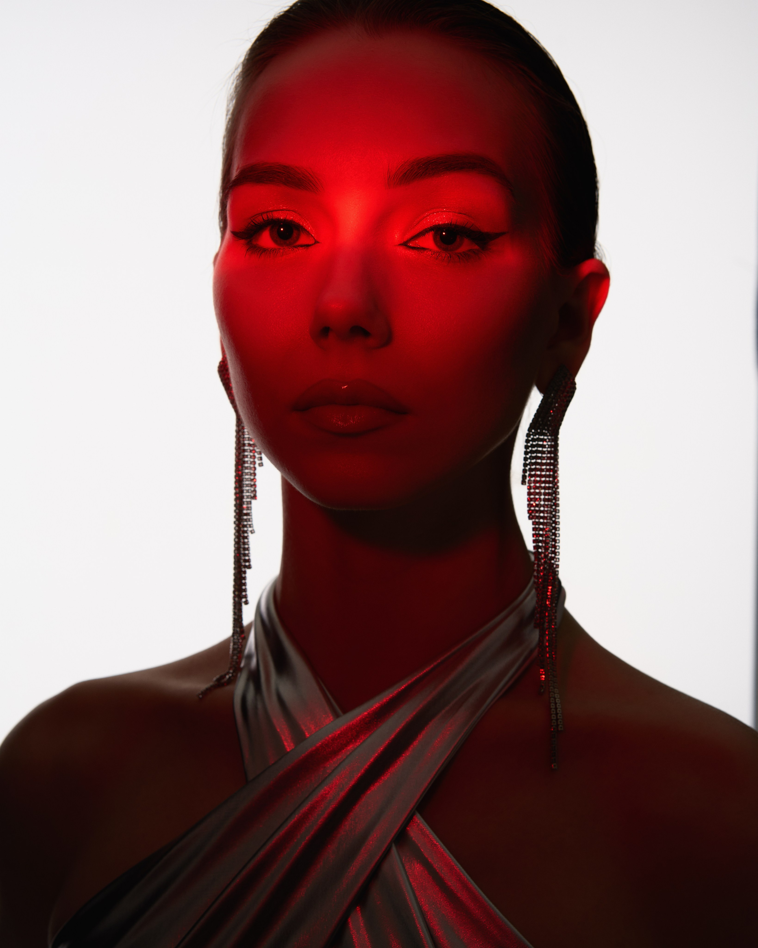 Съёмка со СПОТ насадкой и масками ГОБО