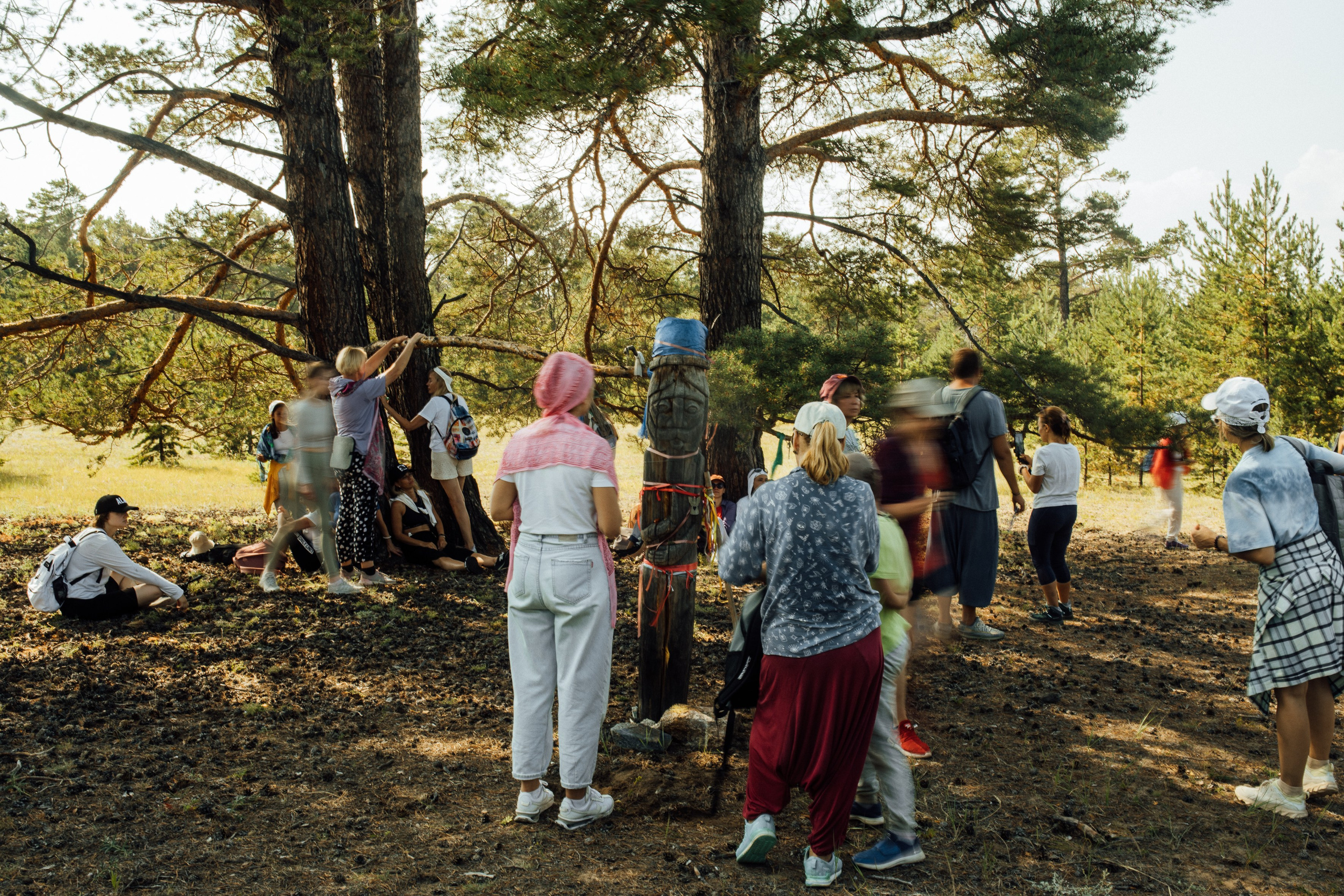Семинар Танит на острове Ольхон. Фотограф Ольхон/ Индия, Регина