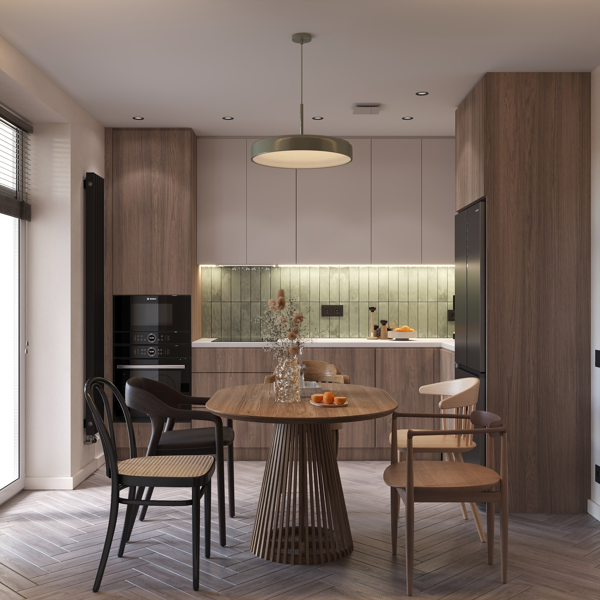 Г. Москва 80 м². БК студия дизайна интерьера