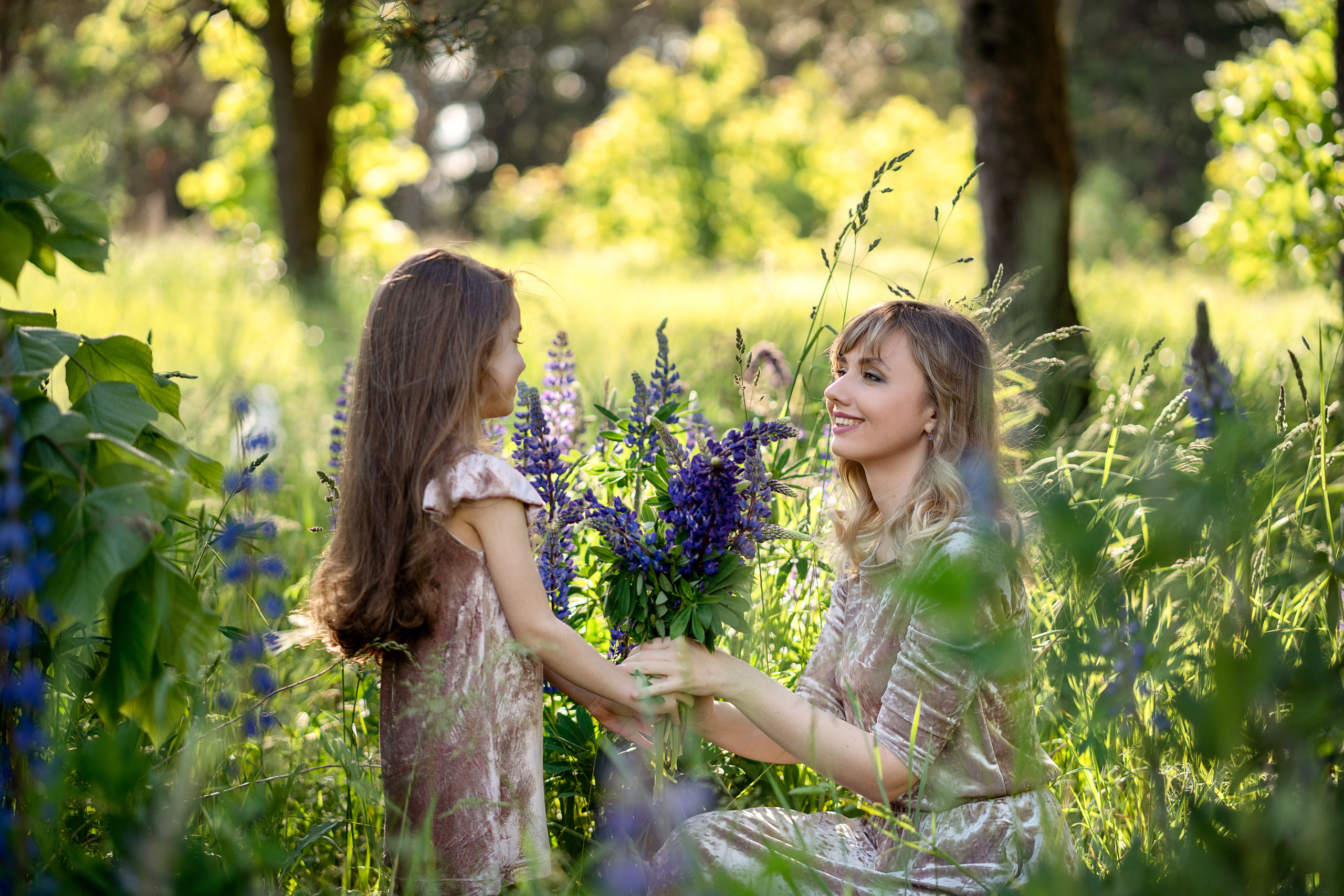 Люпины…. Семейный и свадебный фотограф Минск, Беларусь Анна Орловская
