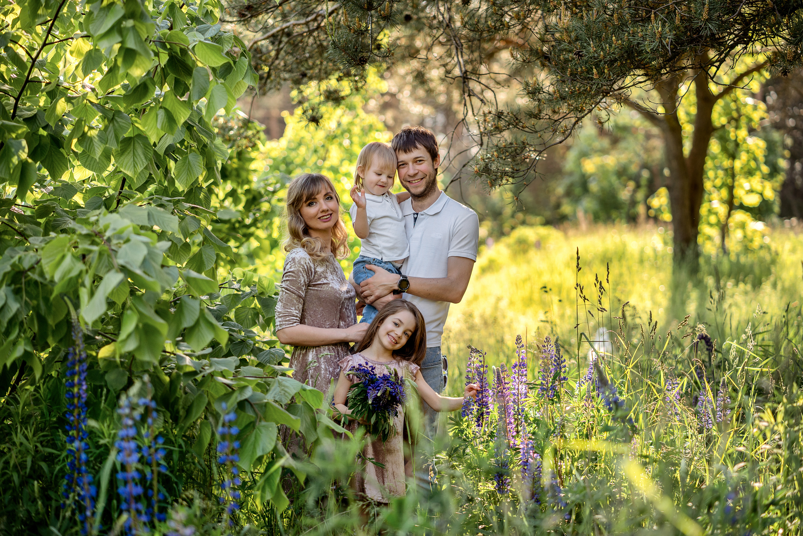 Люпины…. Семейный и свадебный фотограф Минск, Беларусь Анна Орловская