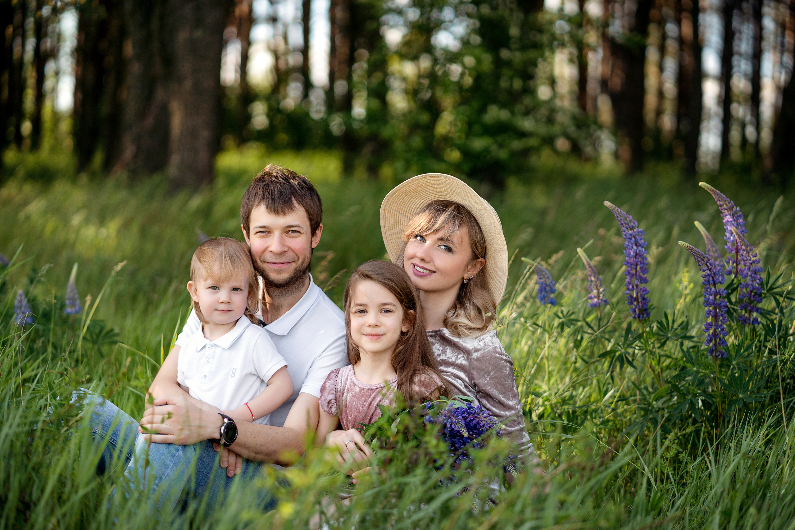 Люпины…. Семейный и свадебный фотограф Минск, Беларусь Анна Орловская