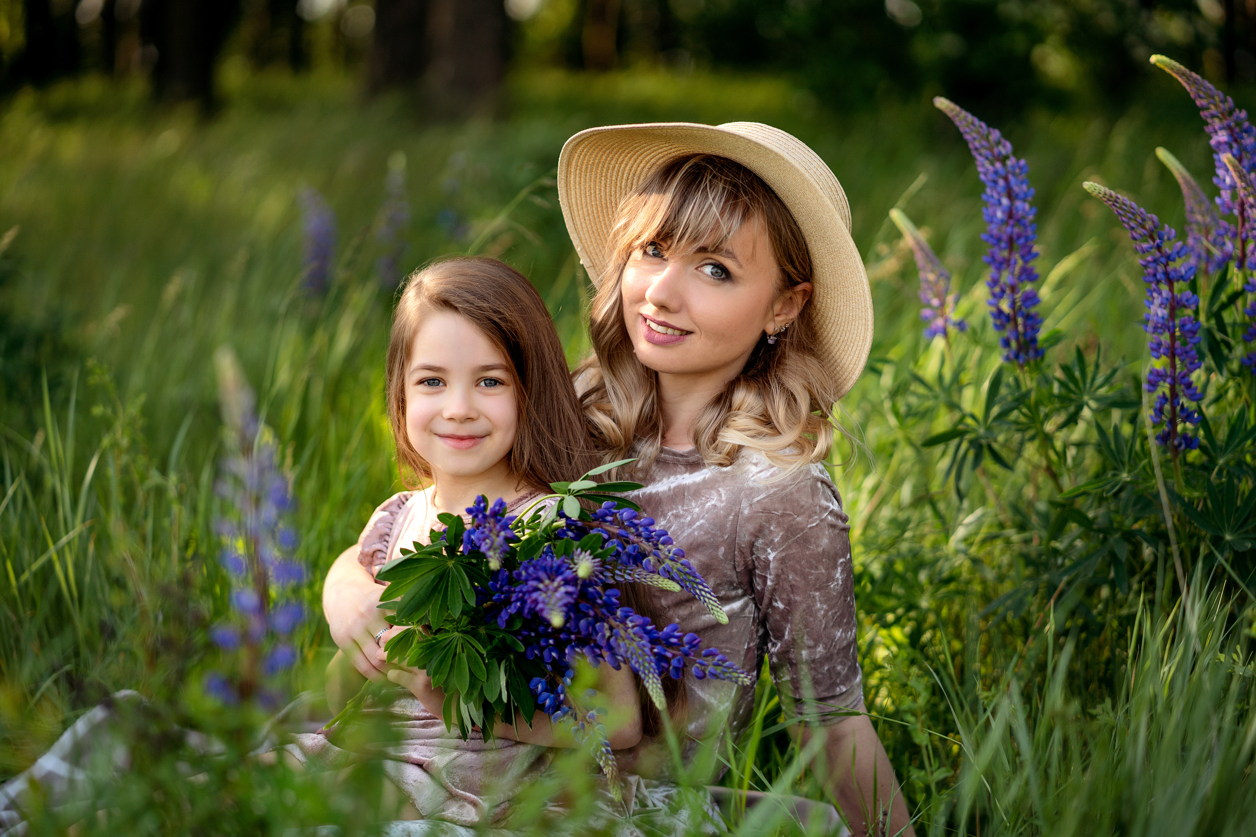 Люпины…. Семейный и свадебный фотограф Минск, Беларусь Анна Орловская