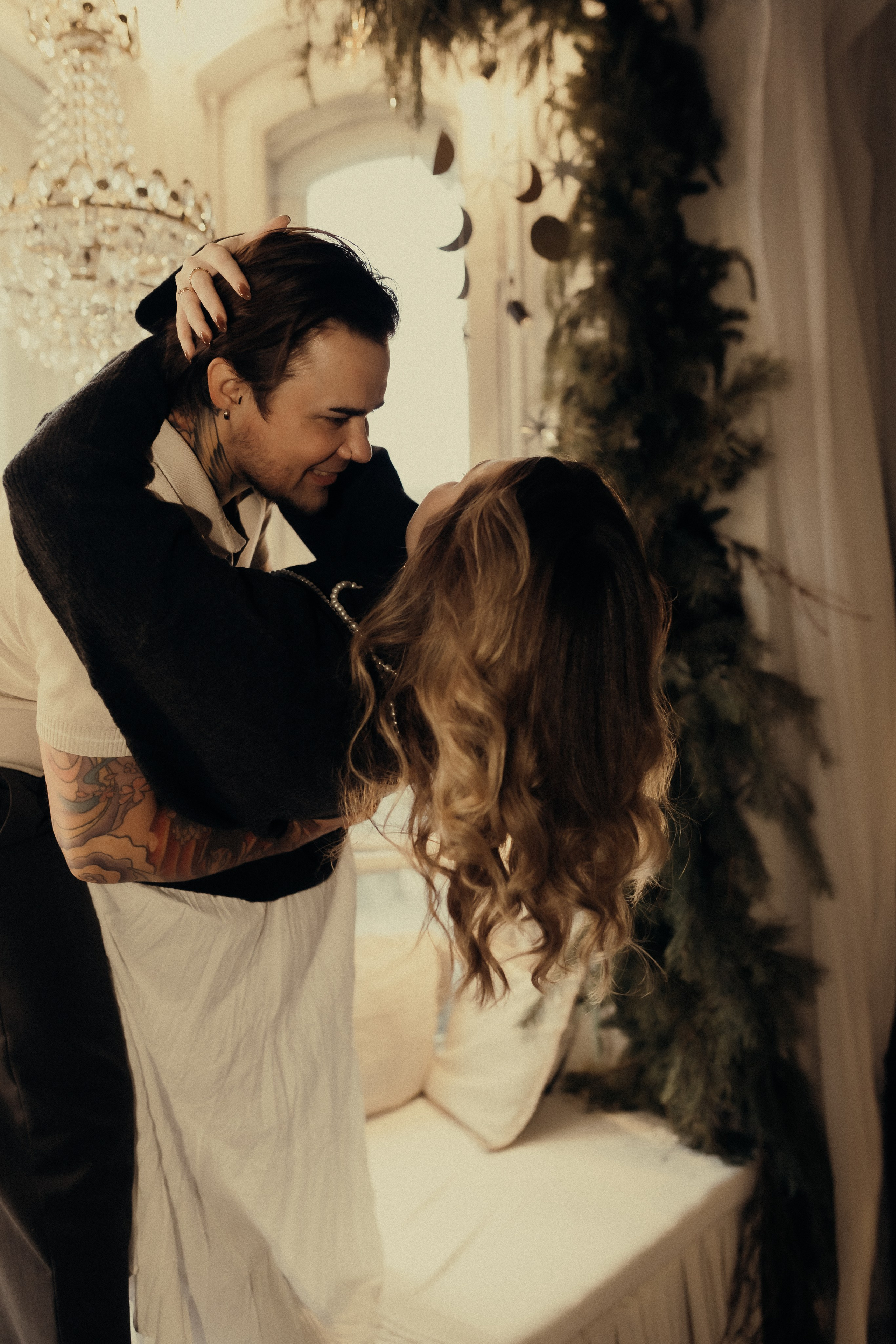 Новогодняя LoveStory. Фотограф Санкт-Петербург Князева Елизавета