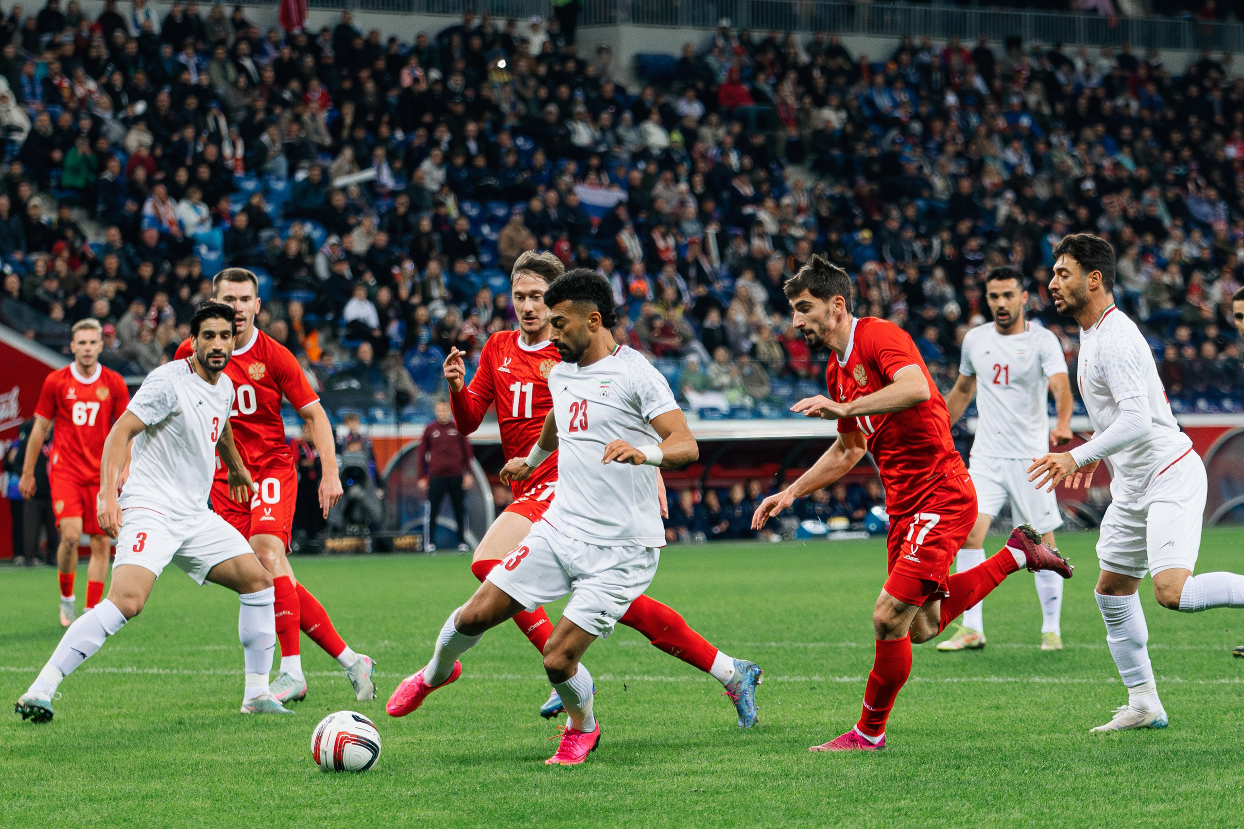 Матч Россия — Иран 2025. Фотограф в Волгограде Виталий Самойлов