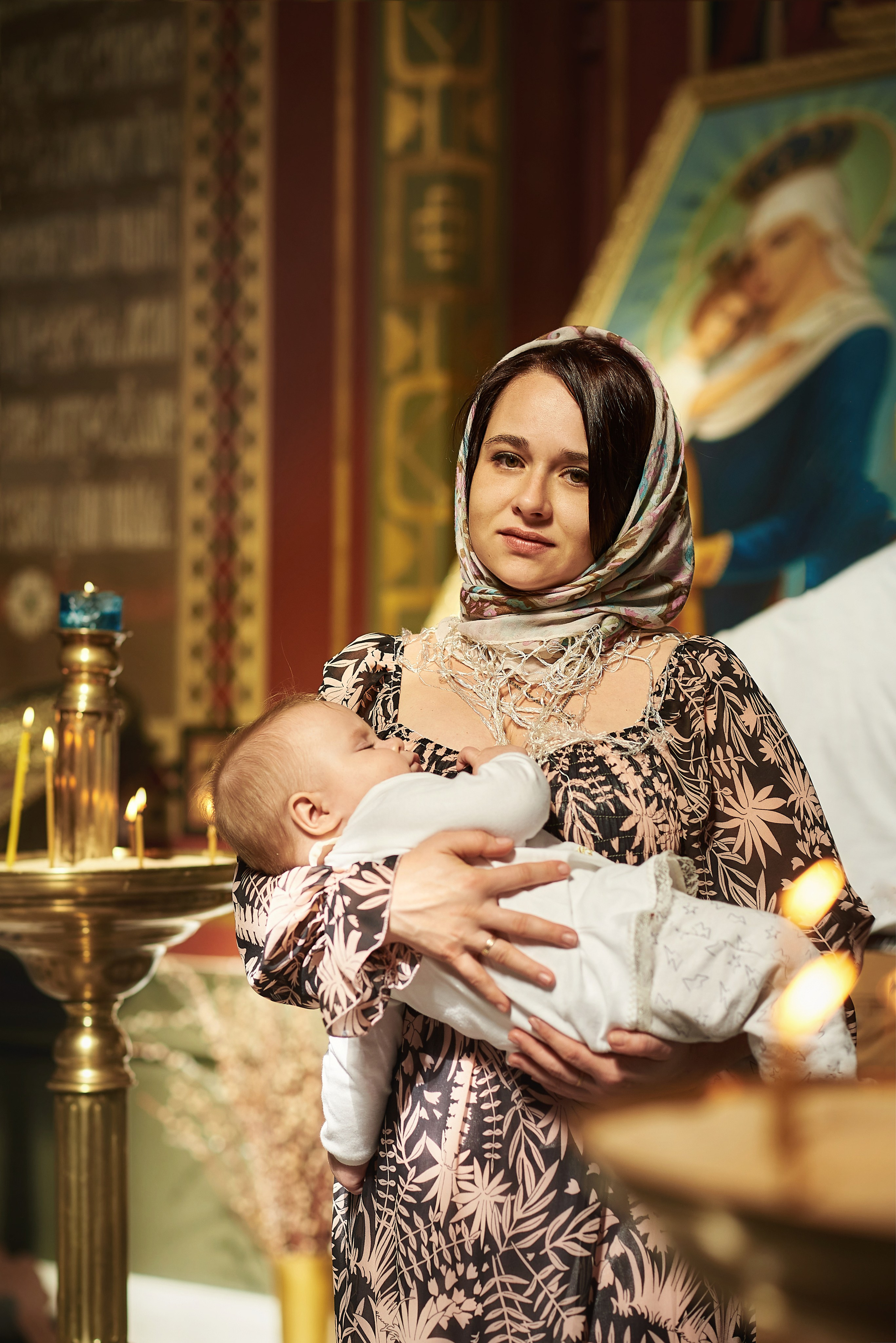 Двойное крещение в Новочеркасском соборе. Семейный фотограф в Ростове-на-Дону Татьяна Литвинова