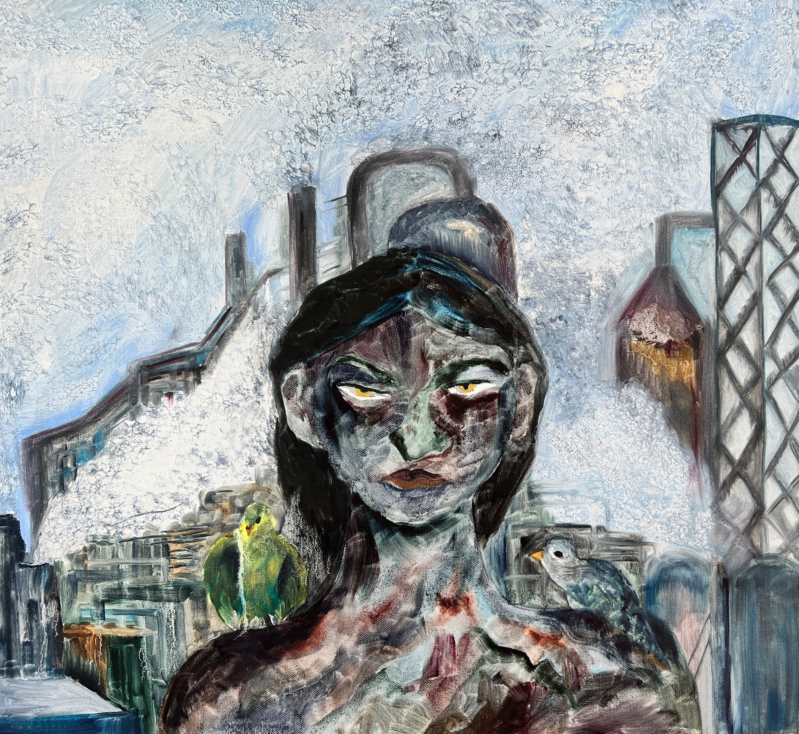 Between Seeing and Feeling. Artist Maria Ansh