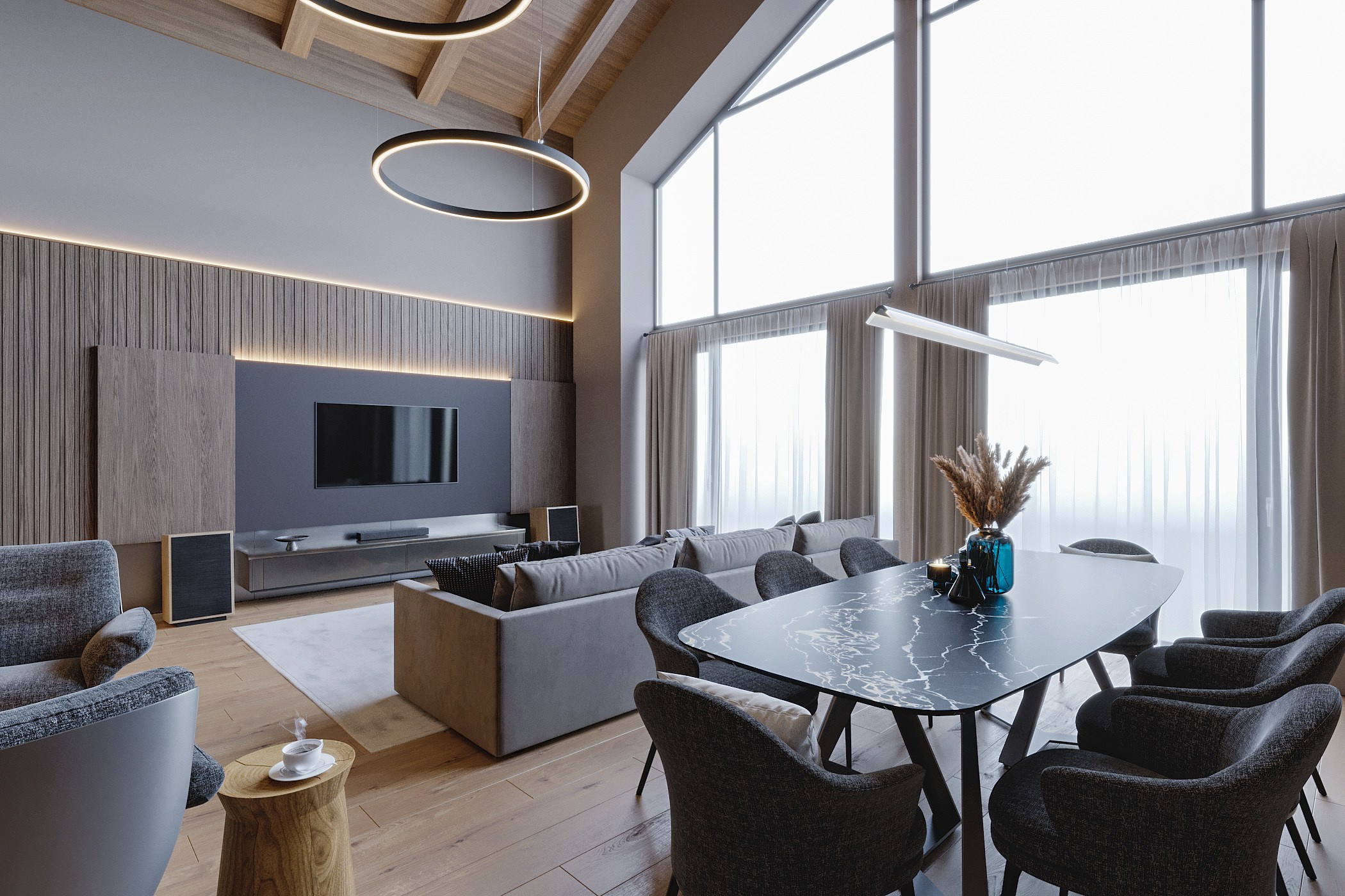 Проект KRAAS. Дизайн интерьера в Новосибирске, Мире, Онлайн | Студия дизайна интерьера TWOREZ