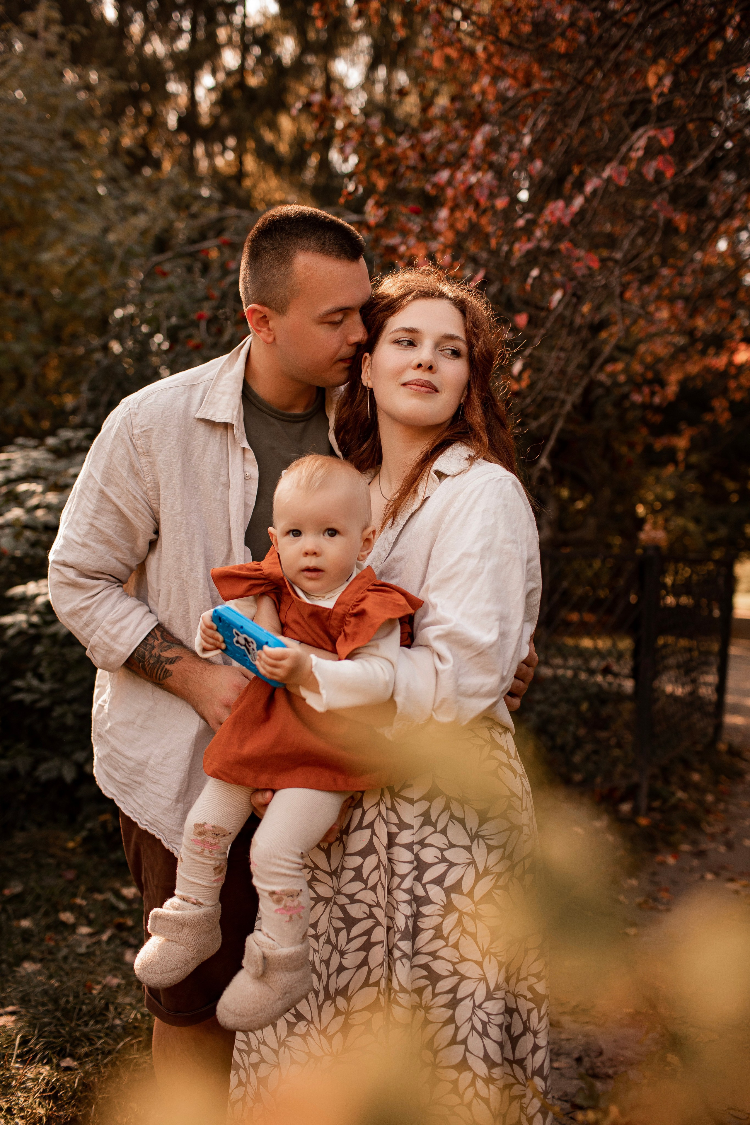 Ольга со своей семъей. Семейная съемка — это красивый способ признаться своей семье в любви