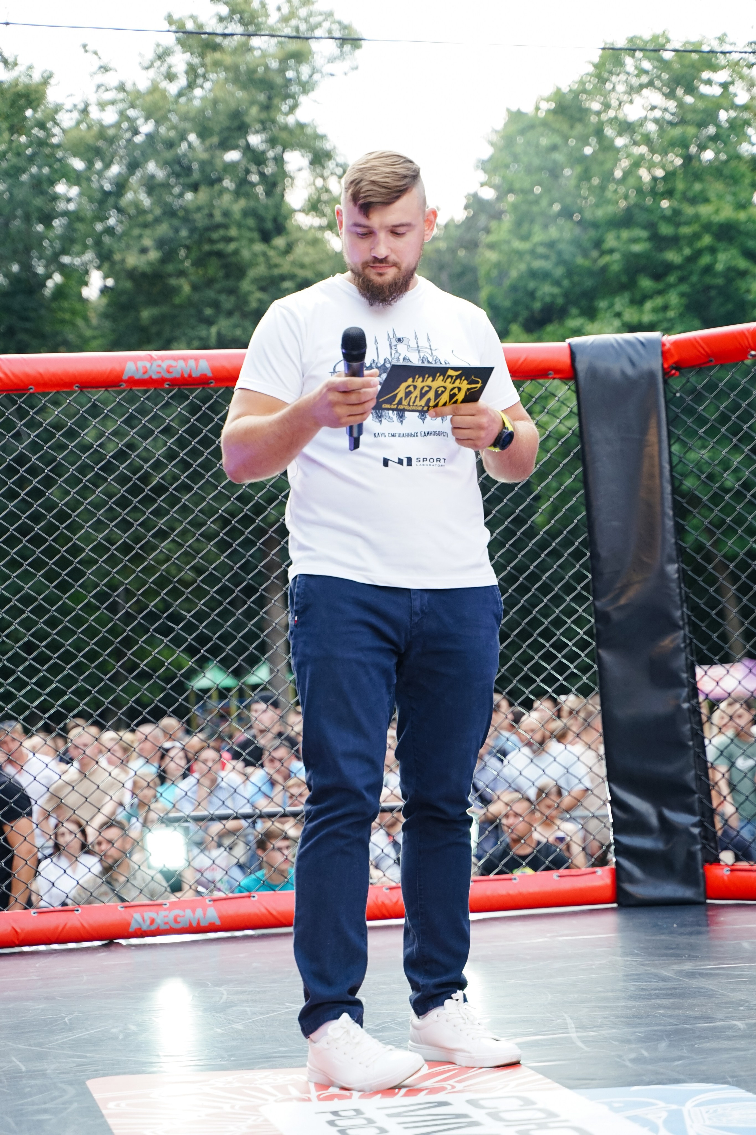 Вечер боев в ЦПКиО. Фотограф Надежда Погребняк | Рязань | Москва