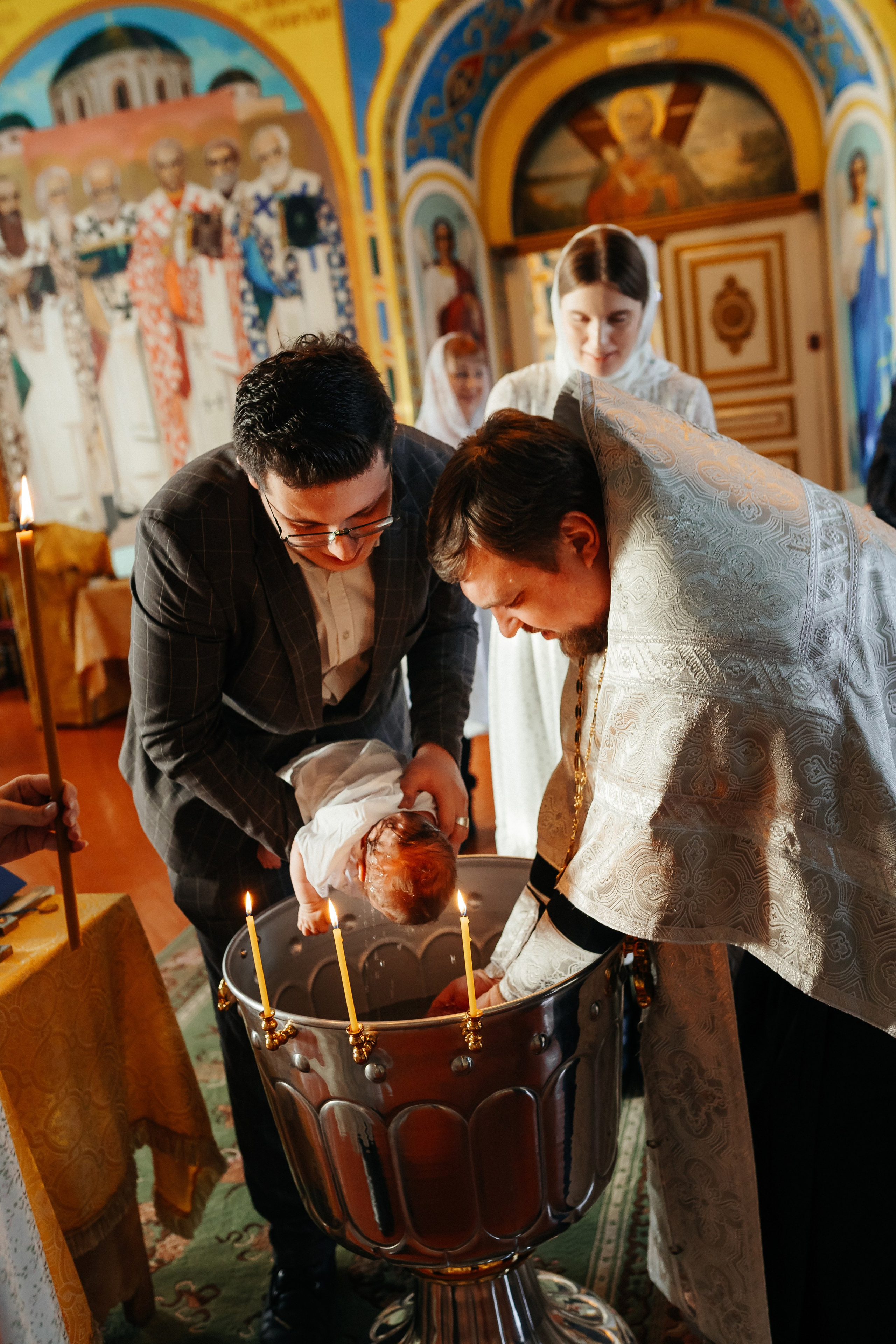 Фотосъемка крещения. Фотограф Ким Наталья в Красноярске