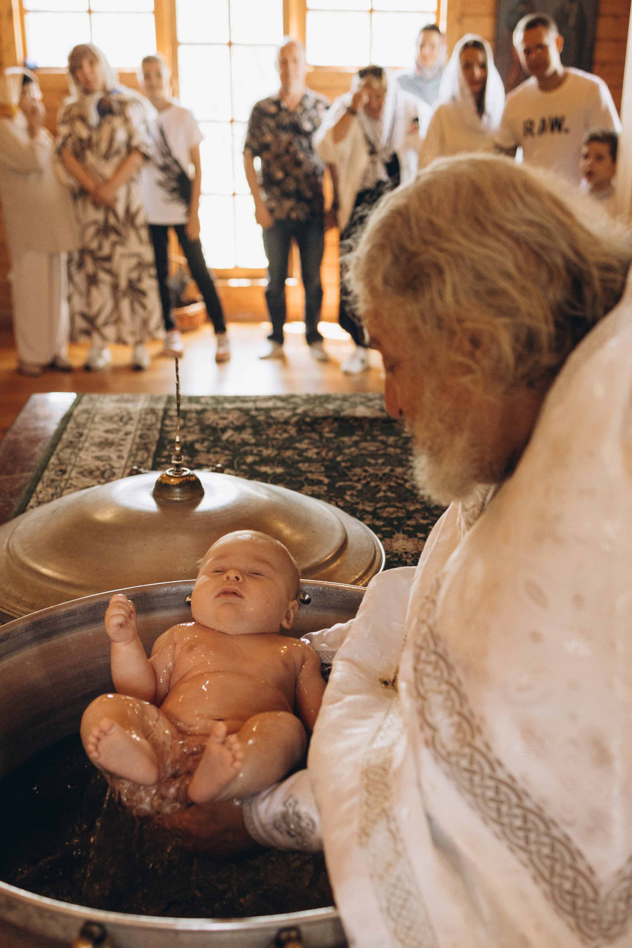 Крещение Егора. Семейный фотограф в Москве Виктория Ястребинская