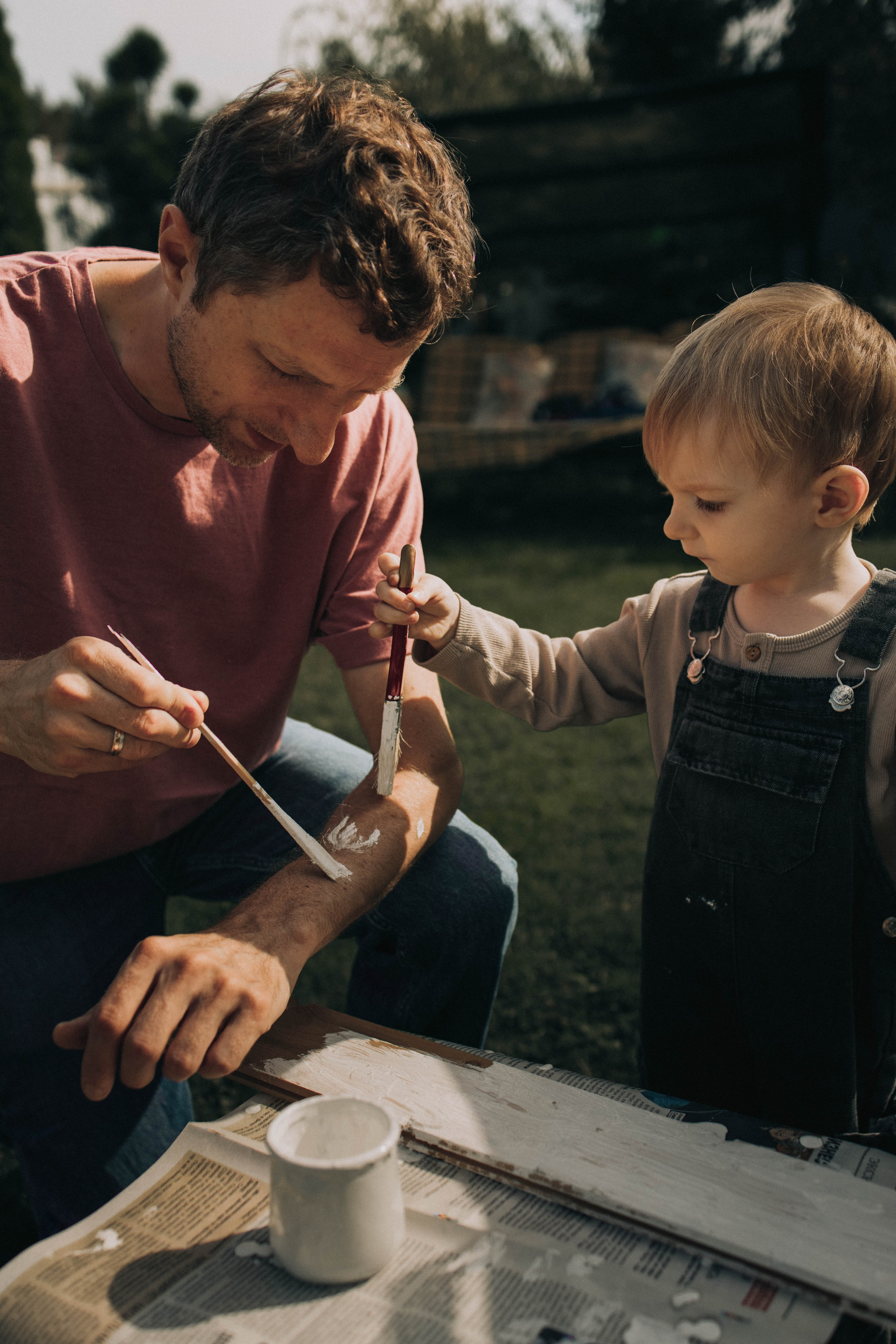 Стройка с дедом. Фотограф lifestylе в Москве Пшеничная Анастасия