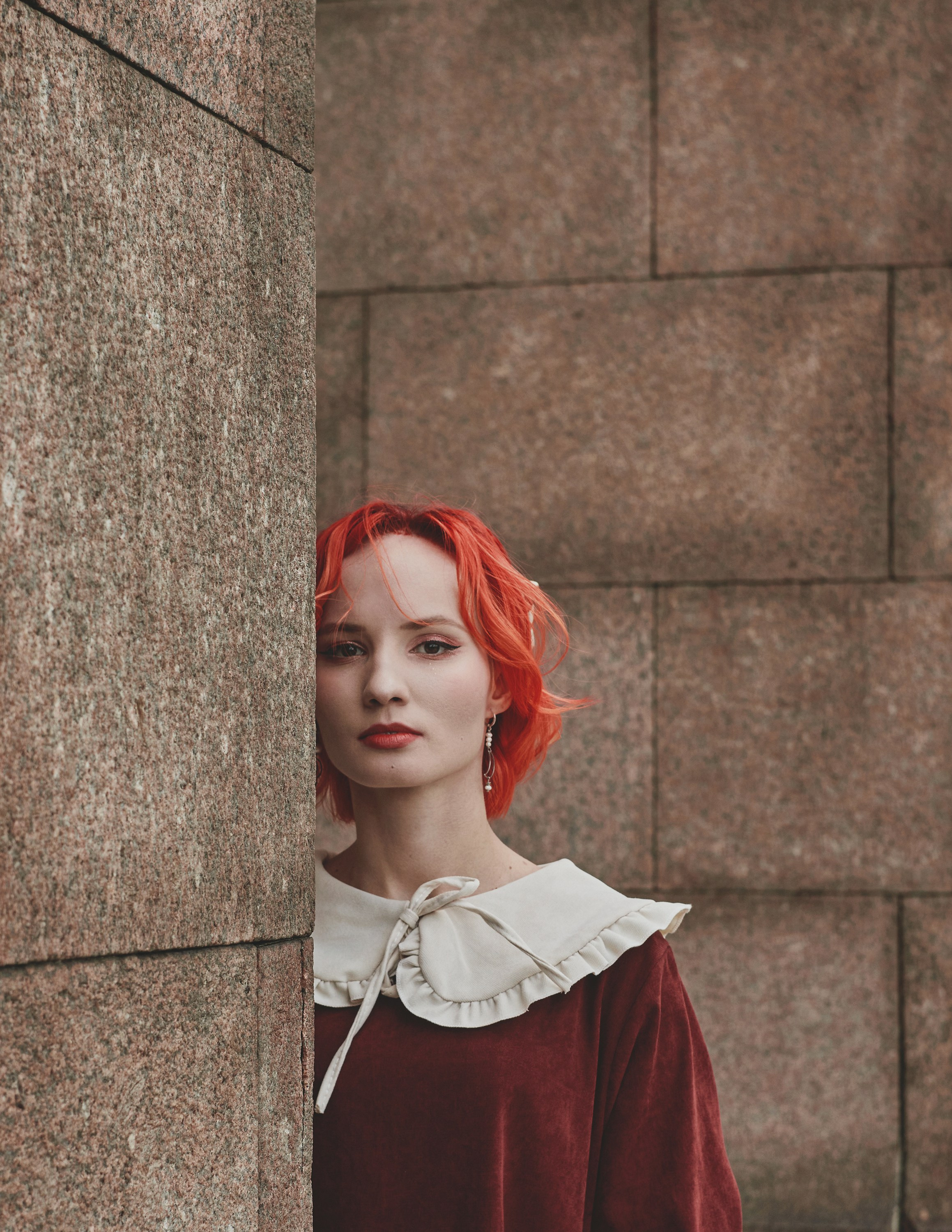 Portrait. Fashion photographer and art director