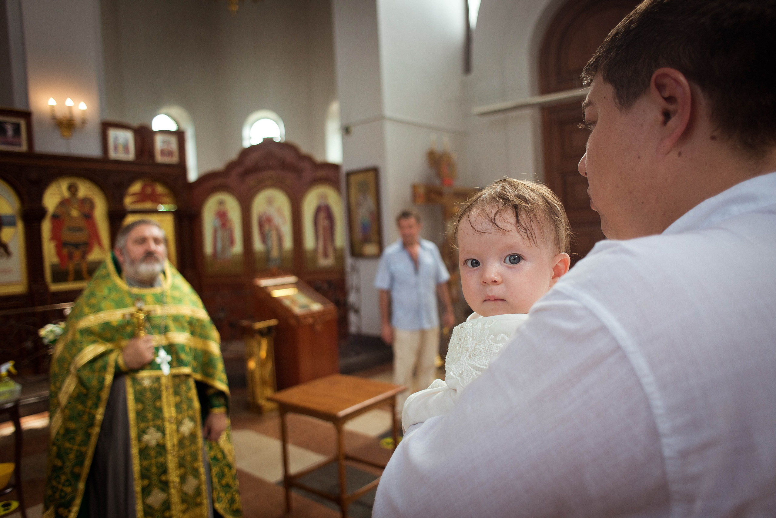 Крещение Варвары. Свадебный и семейный фотограф Яна Стражева. Волгоград, Москва