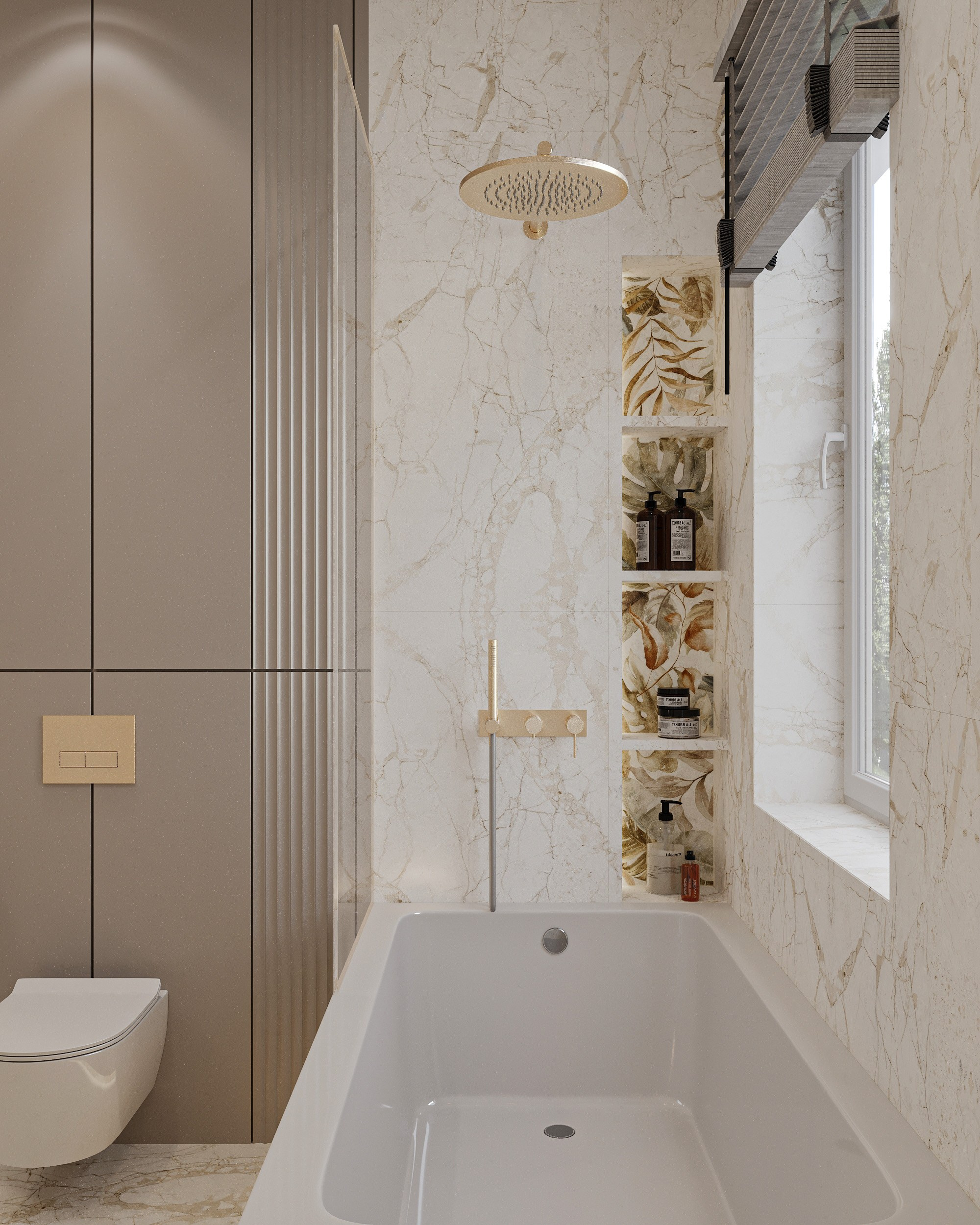 Ванная комната. Королёва Анастасия | 3D визуализатор