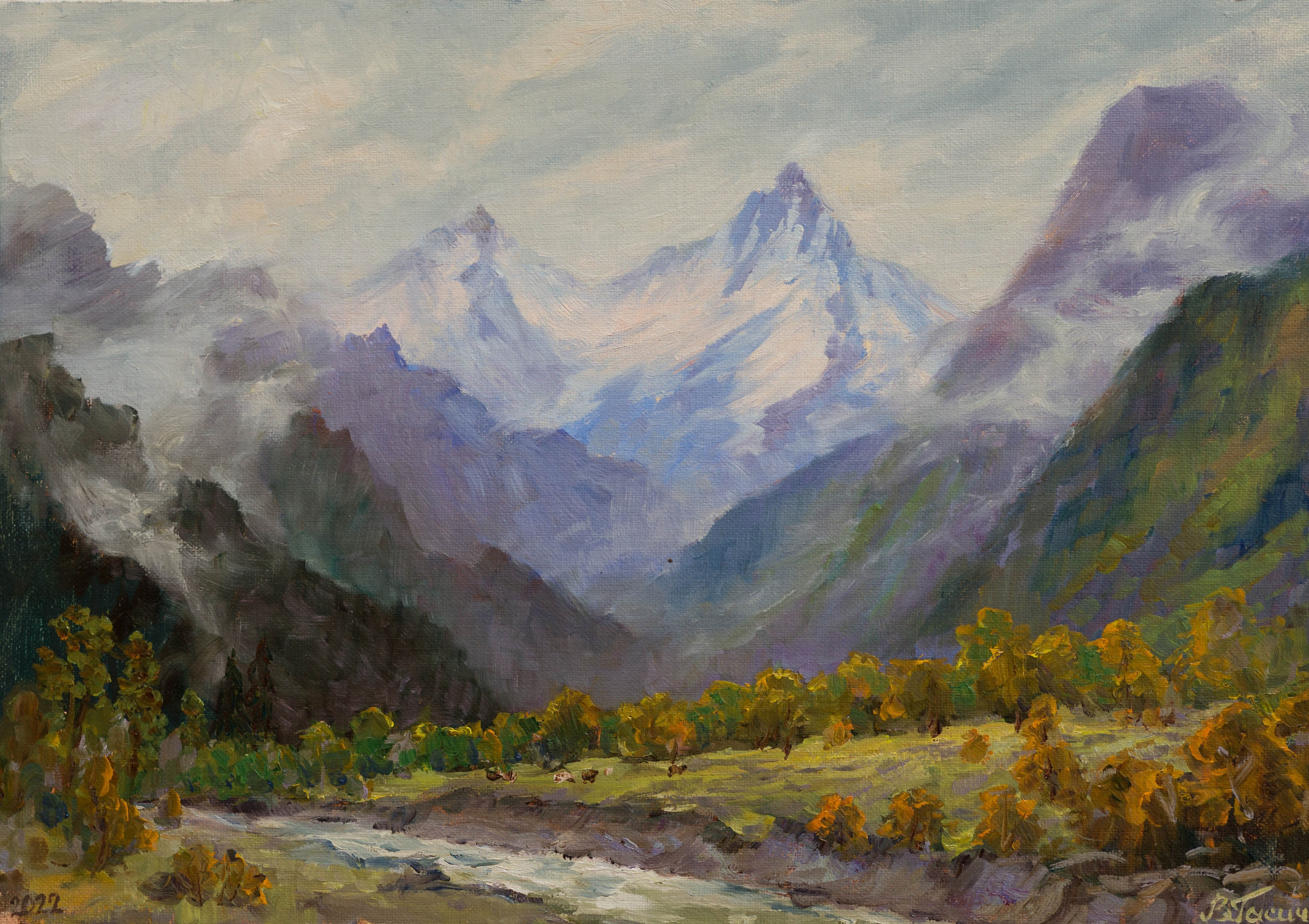 Пленэр / Plein air. Художник Василий Гасич