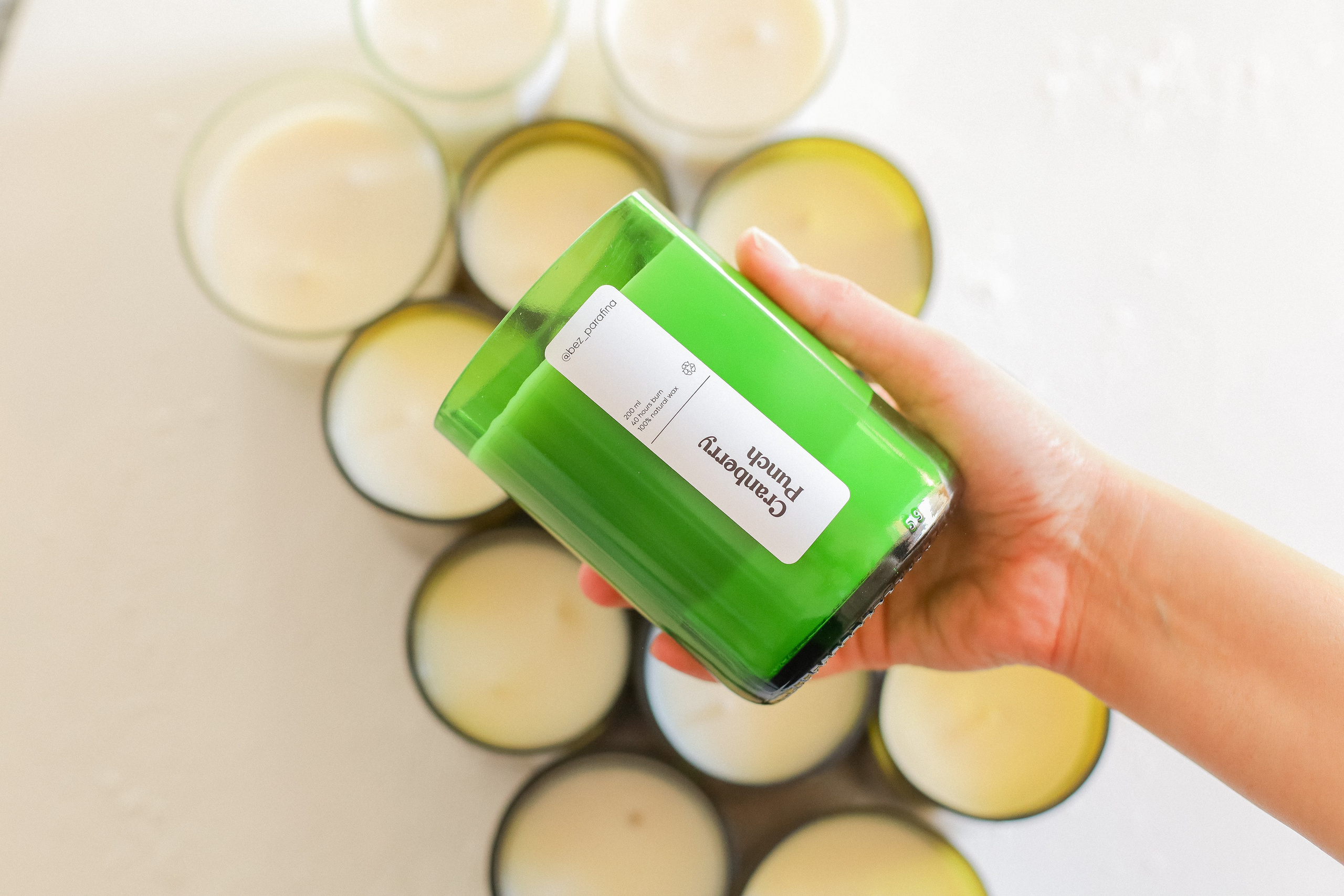 Making Candles / brand bez_parafina. Photographer in Montenegro — professional photoshoots