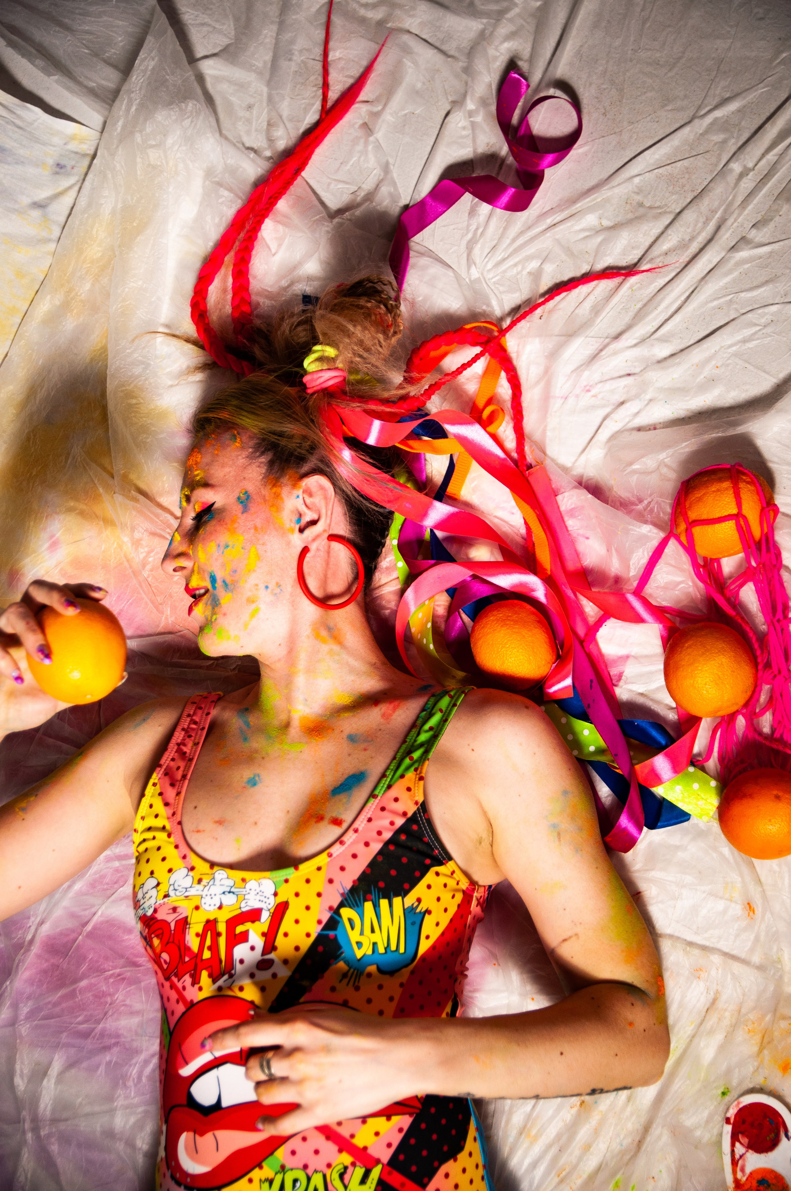 Фотопроект с красками холи. Фотограф Катя Щербина