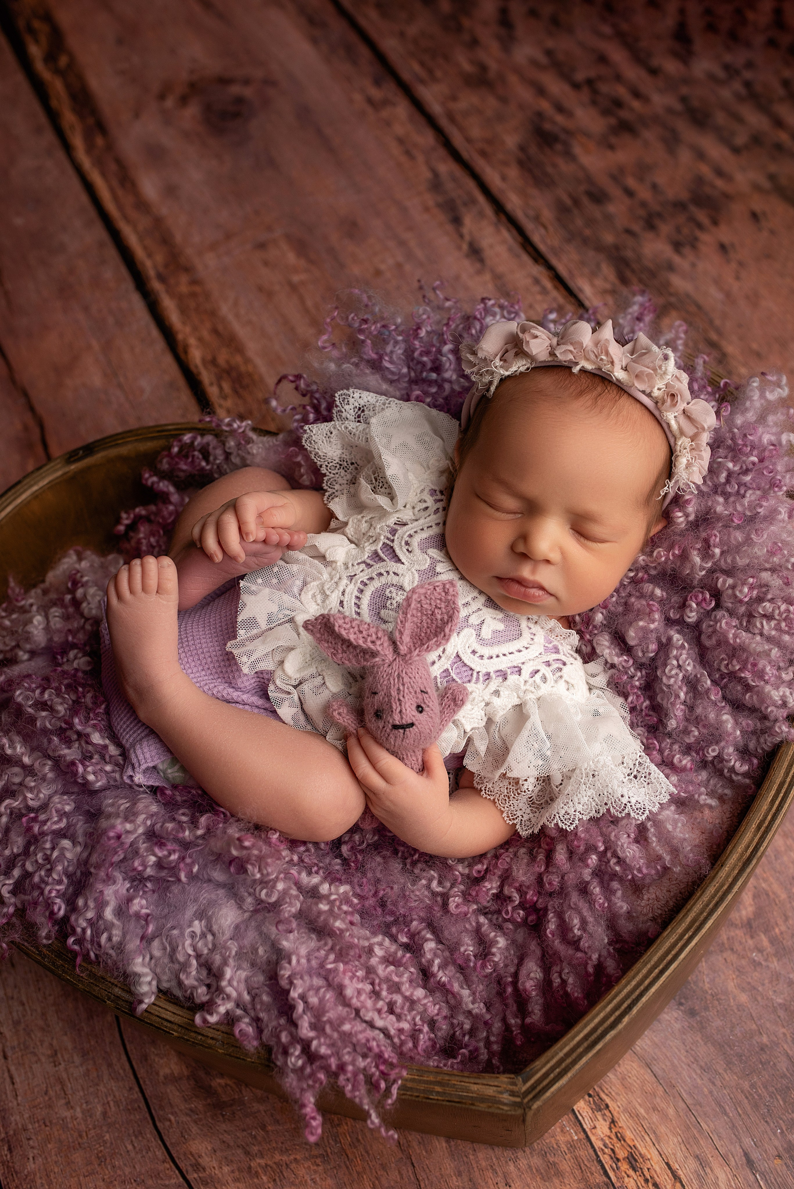 Новорождённые девочки. Детский фотограф новорождённых в Минске Боровик Екатерина