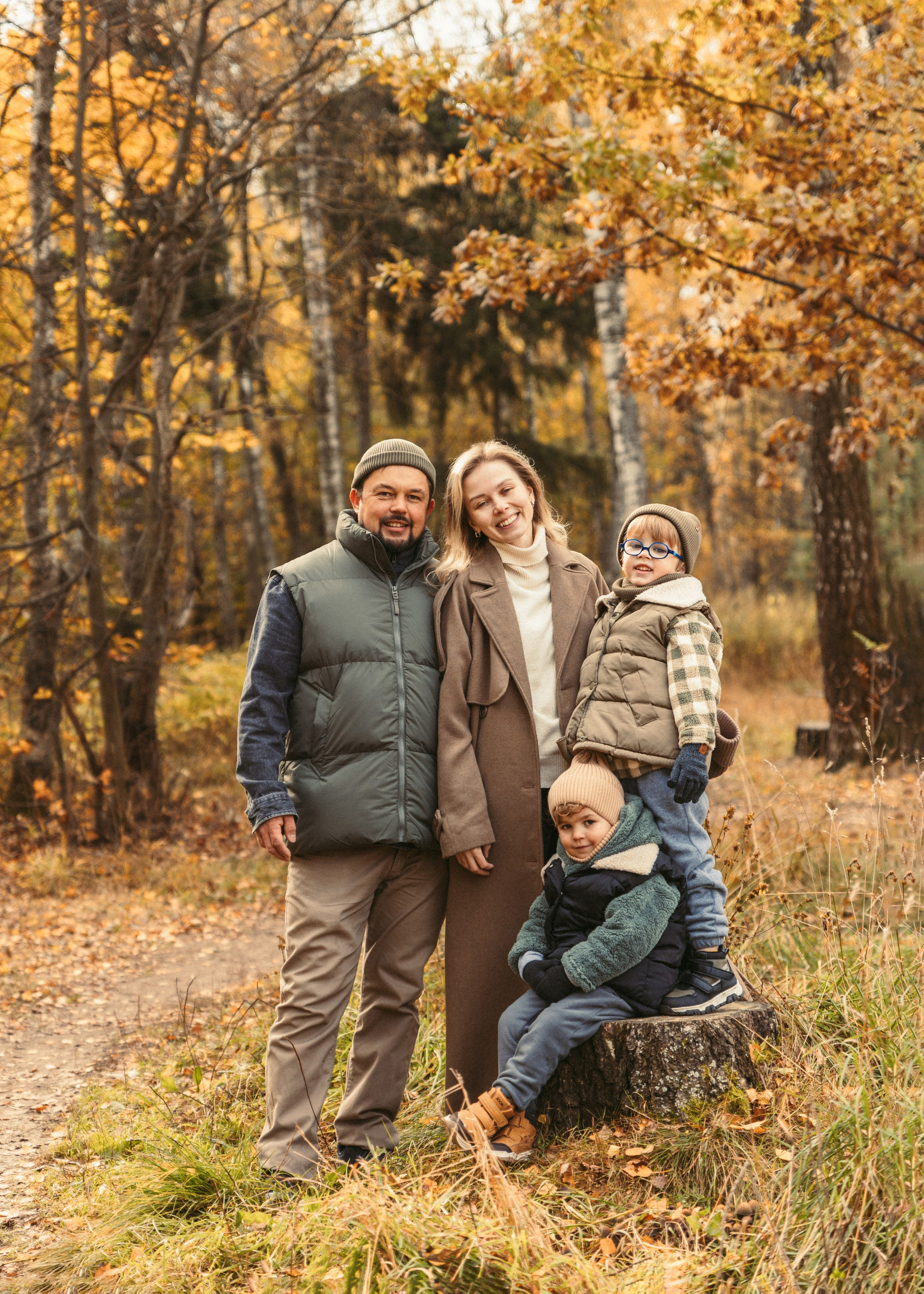 Маша, Игорь, Лева, Матвей. Семейный фотограф В Москве Александра Дейкун