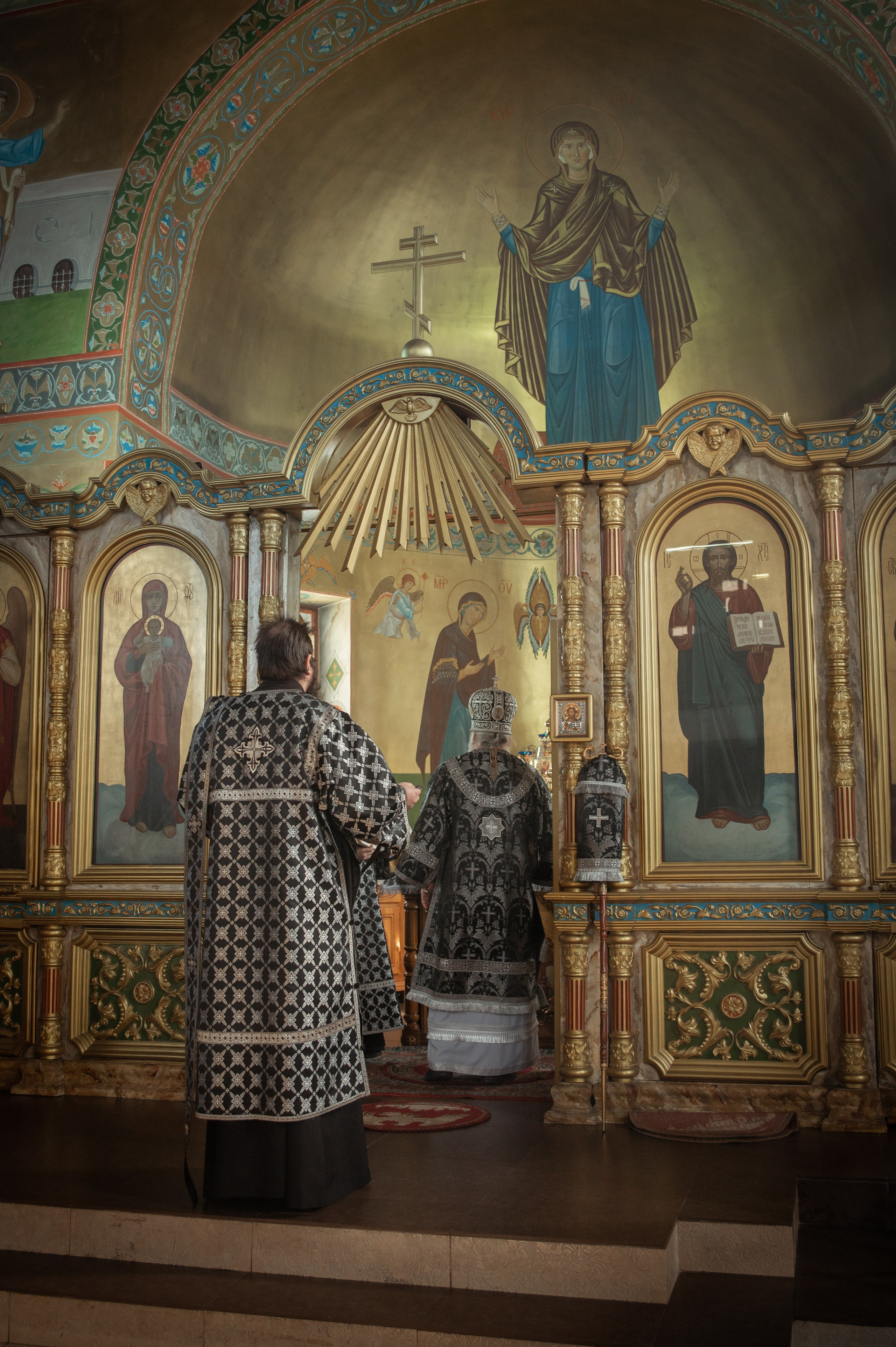 Преждеосвящение Даров. Храм Серафима Саровского. Церковный, семейный и репортажный фотограф Волгоград, Волжский