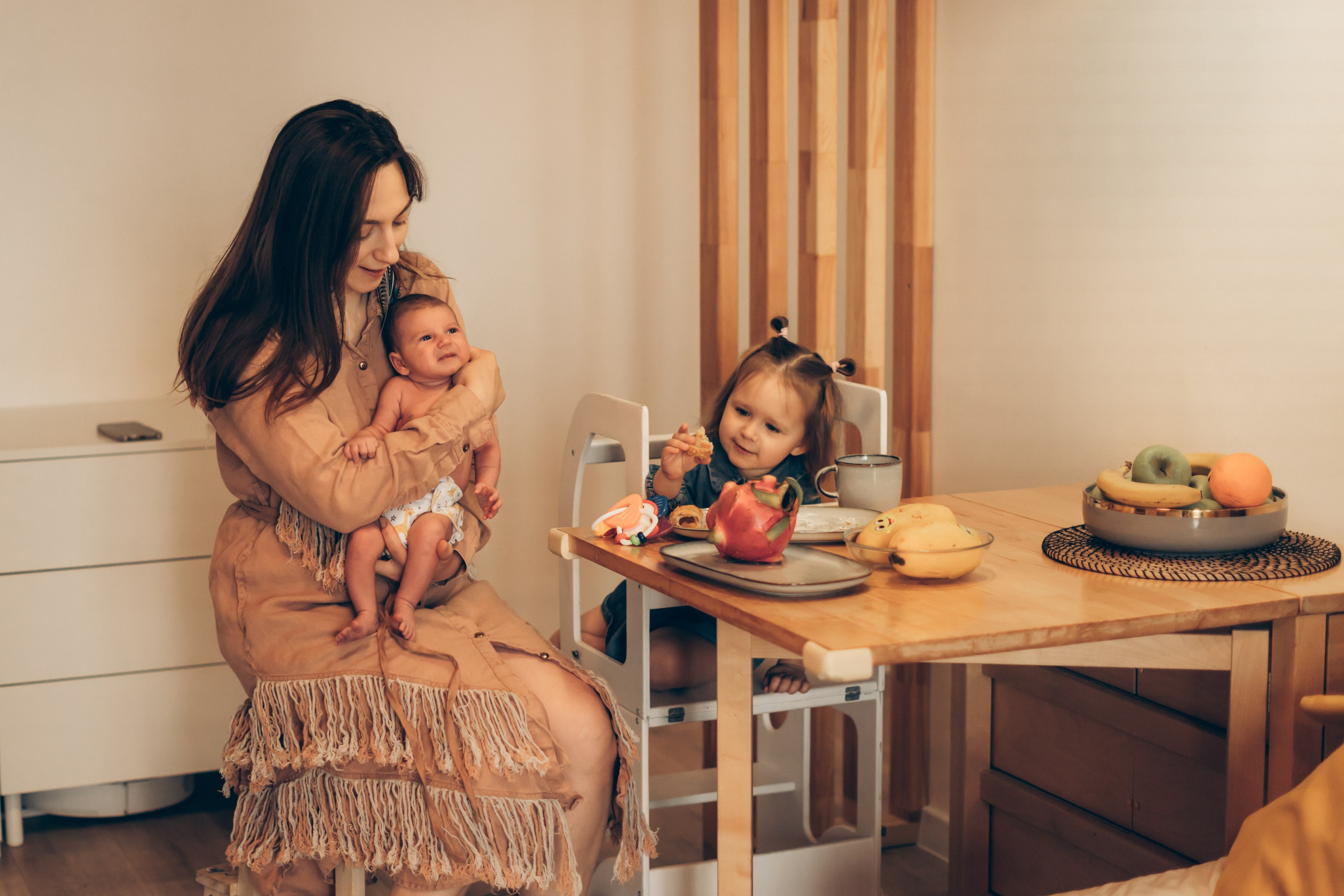 Воскресное утро семьи Алин. Семейный фотограф в Томске Зарина Азизбаева