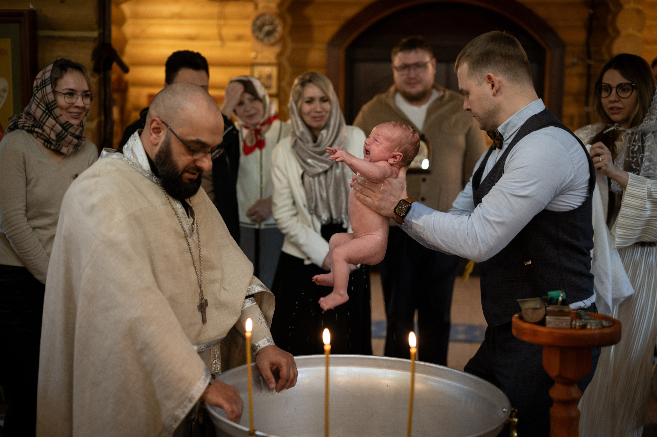 Крещение. Семейный и детский фотограф Подольск Наталья Шаляпина