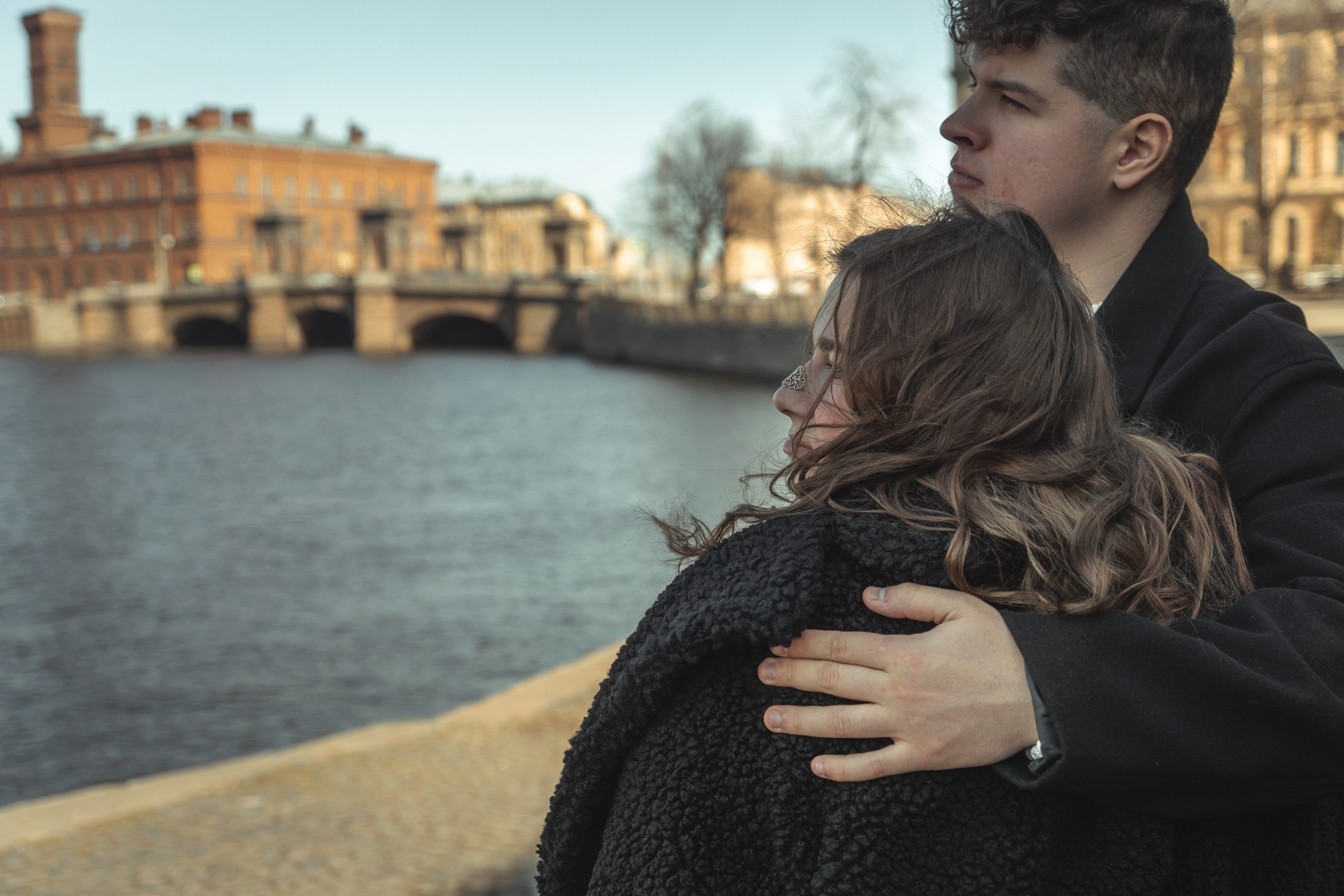 Прогулочная съемка для Юли и Дани. Портретный и семейный фотограф в Санкт-Петербурге Чугунова Анастасия