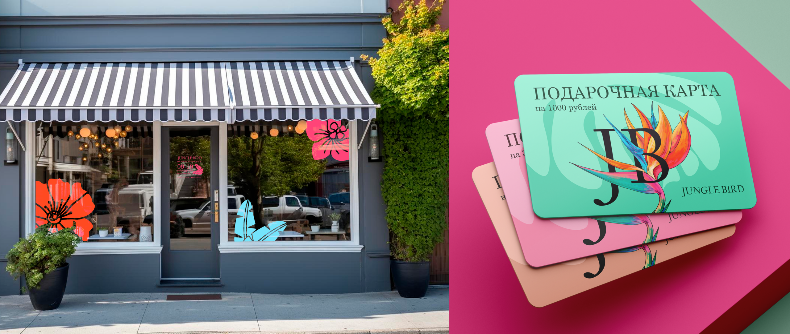 Магазин тропических растений. Саитова Ирина