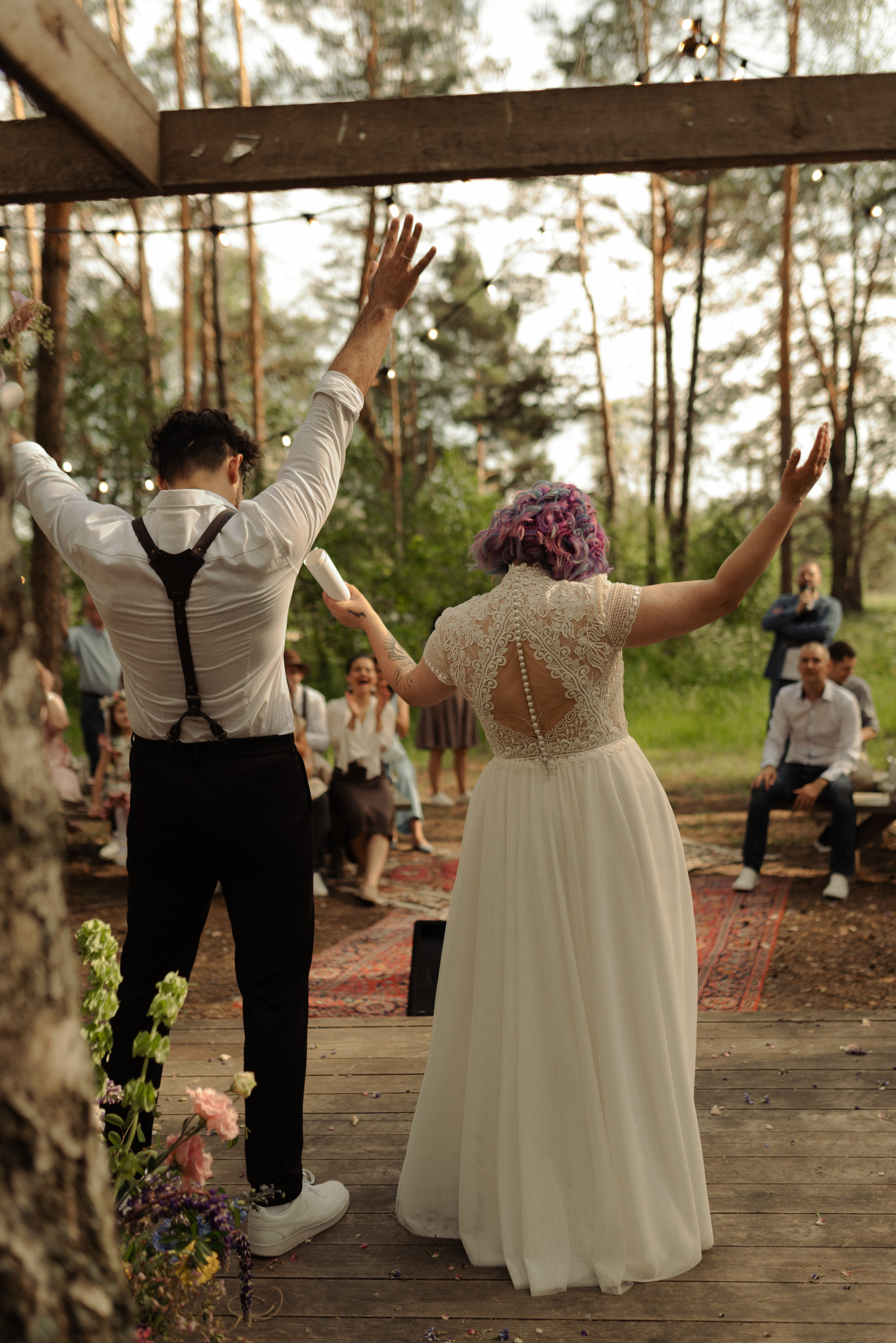 Свадьба в лесу. Свадебный фотограф в г. Москва, МО Гороза Алена