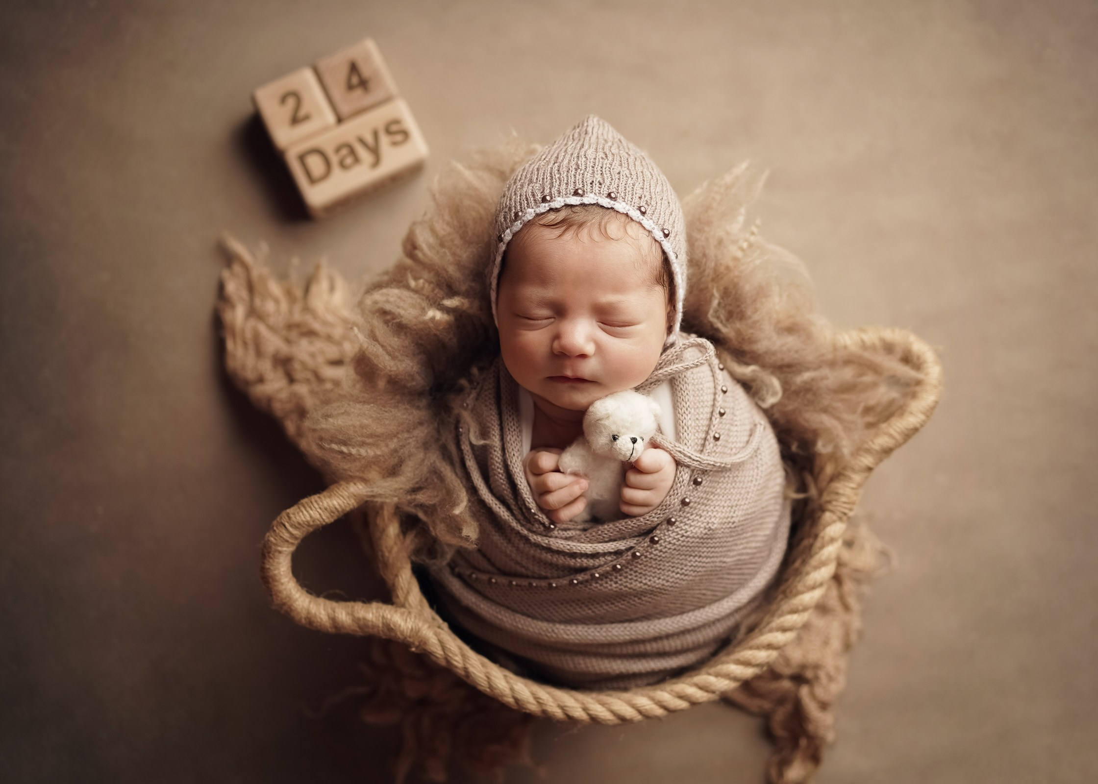 Классика newborn. Фотограф новорожденных в Ялте