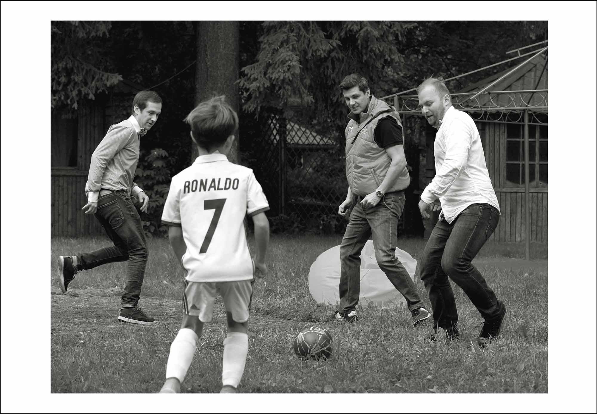 Футбольный мальчишник на дне рождения. Дмитрий Лившиц - фотограф. Москва