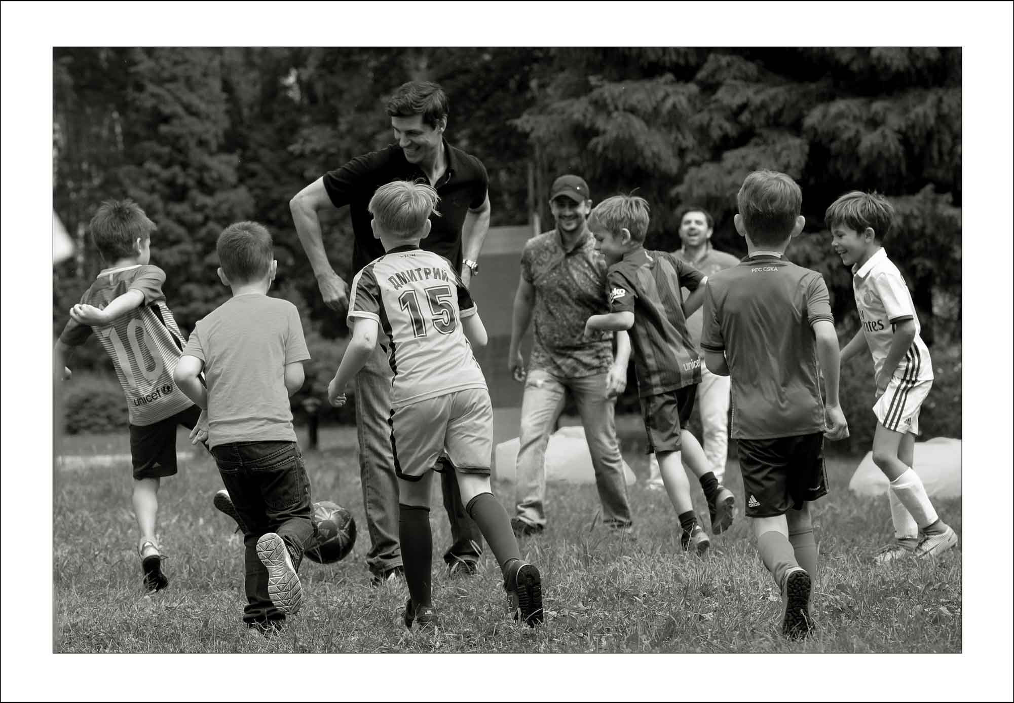 Футбольный мальчишник на дне рождения. Дмитрий Лившиц - фотограф. Москва