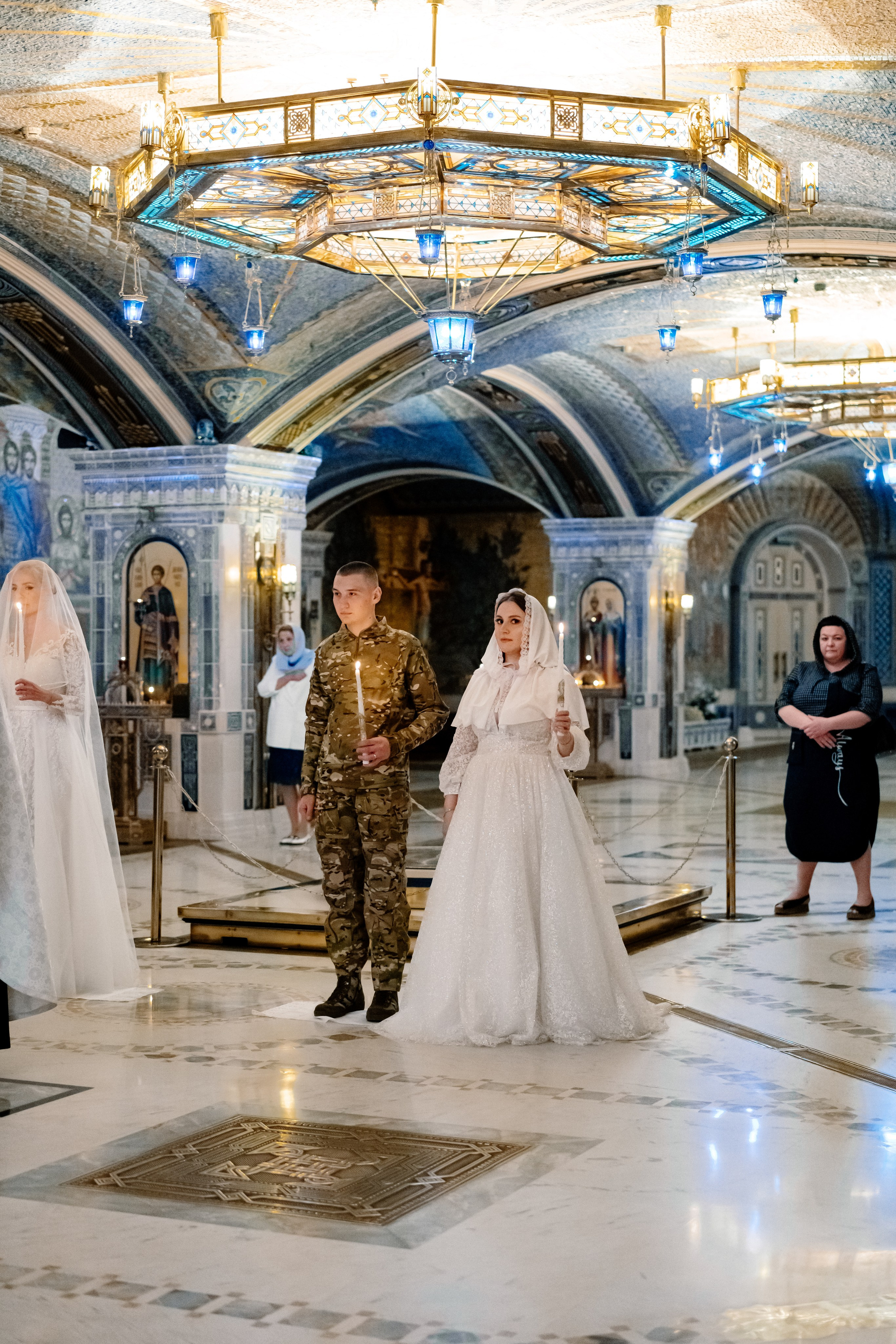 Венчание в Главном храме вооруженных сил (Патриот). Семейный фотограф Одинцово Москва Наталия Черенкова