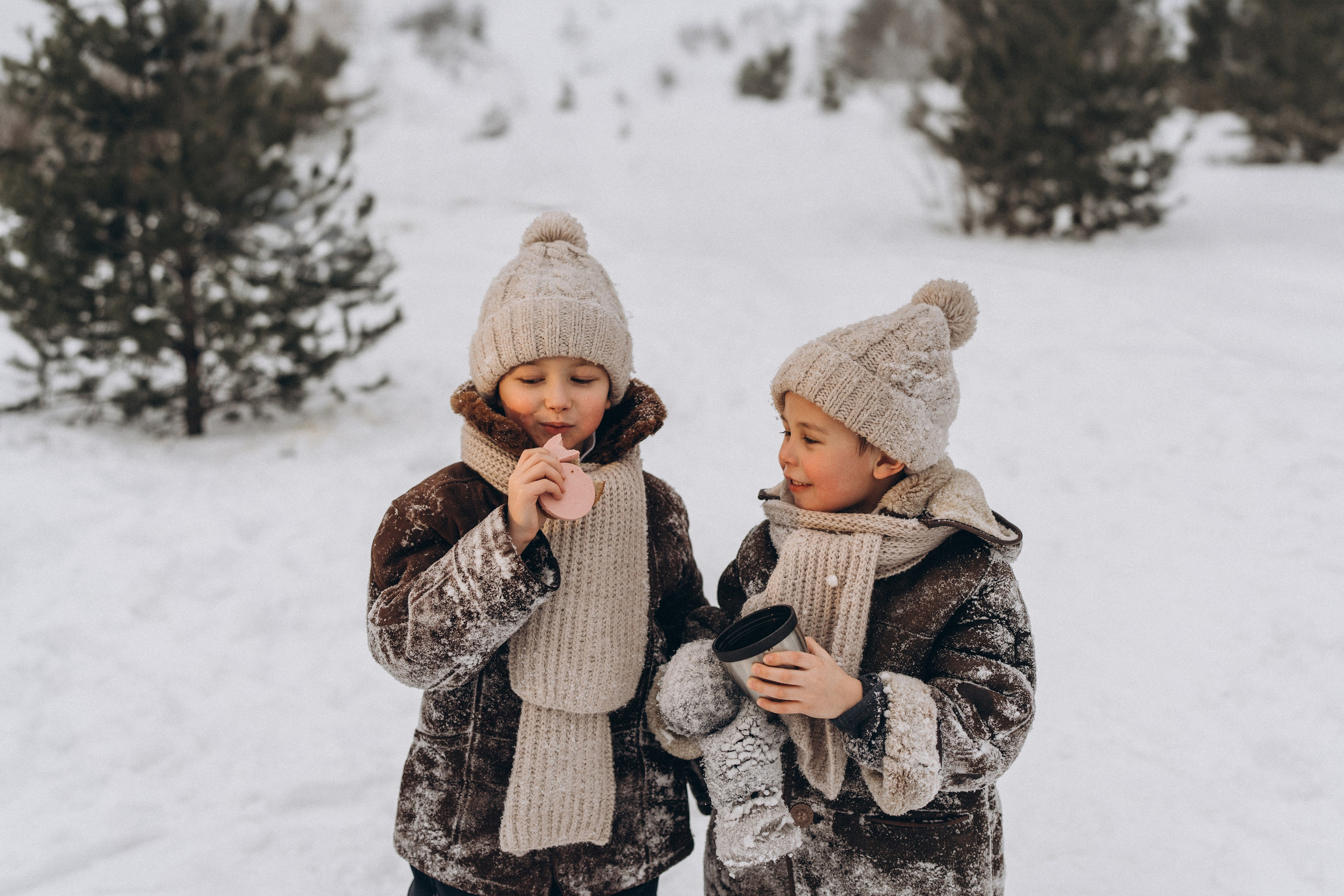 Зимняя семейная фотосессия. Детский, семейный и ньюборн фотограф в Москве Юлия Шуарт