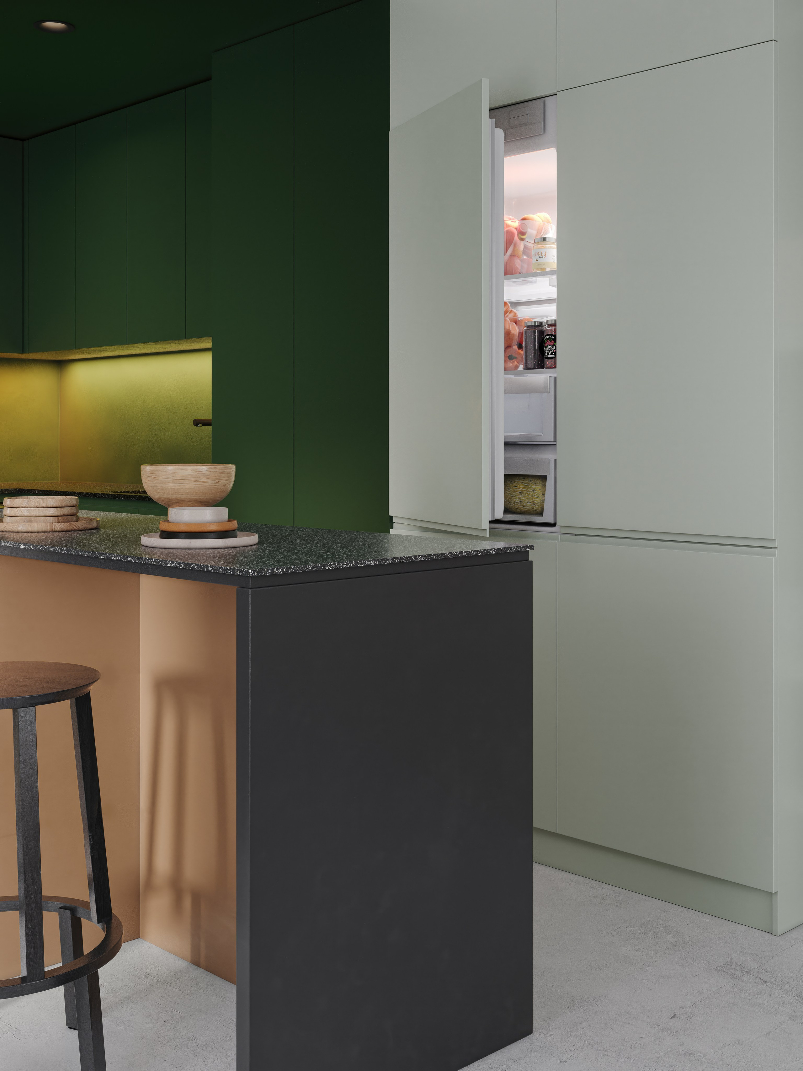 Квартира для WUYU Design. 3D визуализация интерьера и архитектурной среды