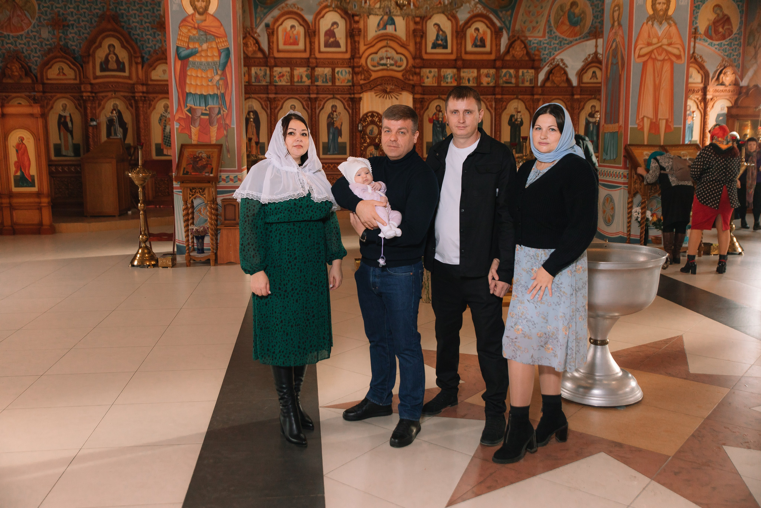 КРЕЩЕНИЕ ВЕРОНИКИ. Свадебный и семейный фотограф в Курске и Курчатове