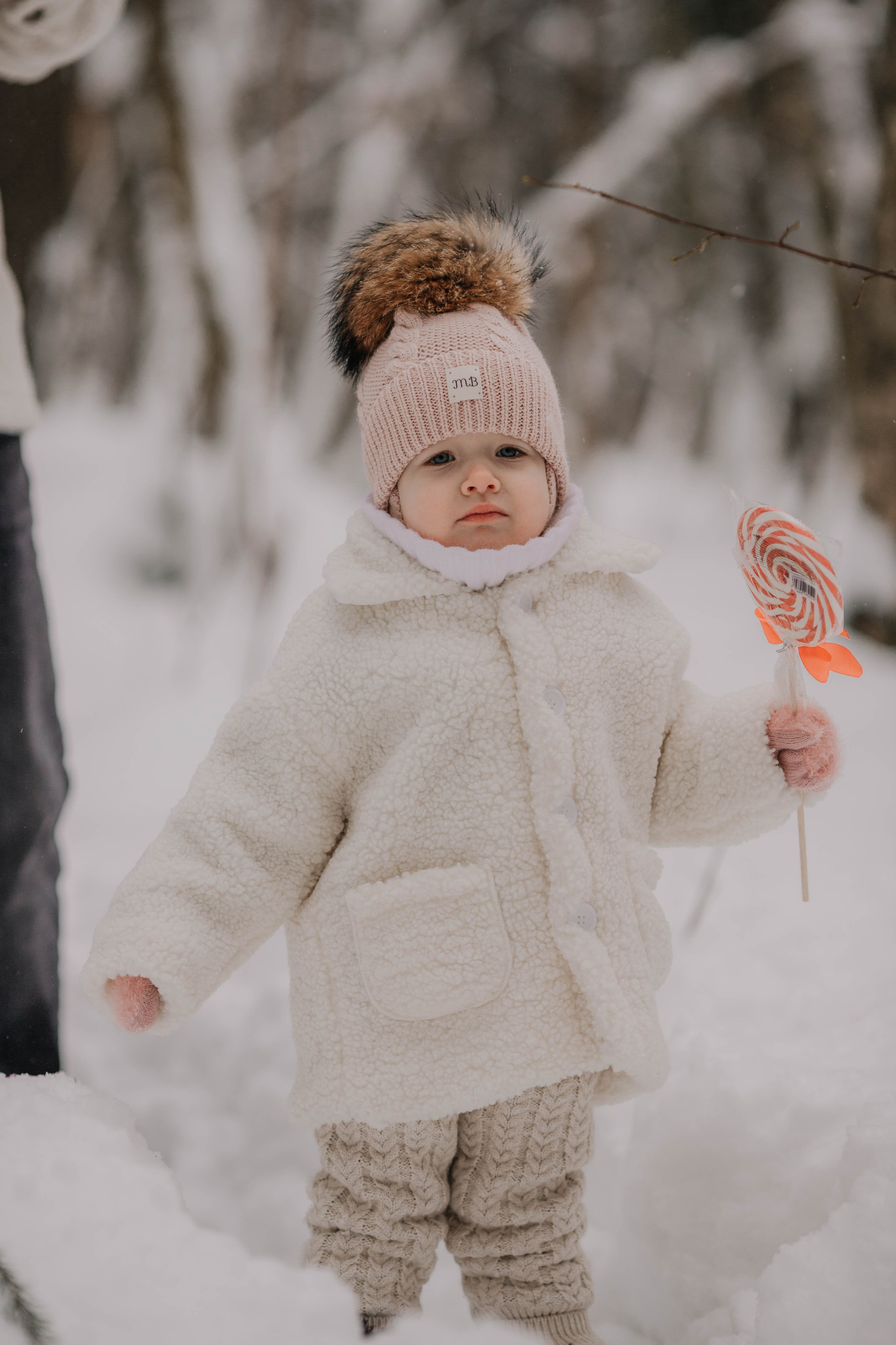 Лиля и семья Зимняя прогулка в лесу. Семейный и свадебный фотограф Видное Москва Екатерина Пятова