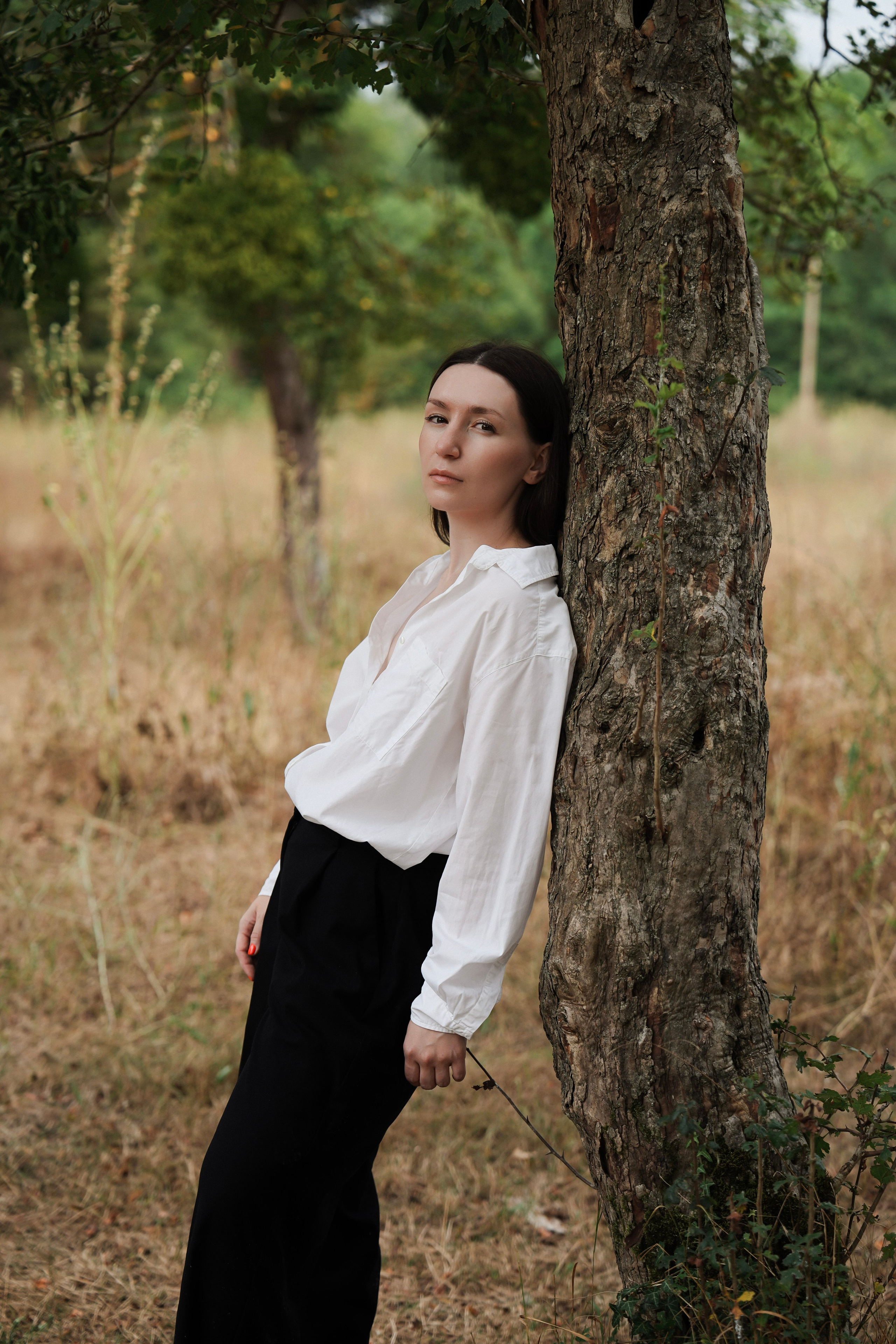 Инна в лесу. Фотограф с психологическим образованием