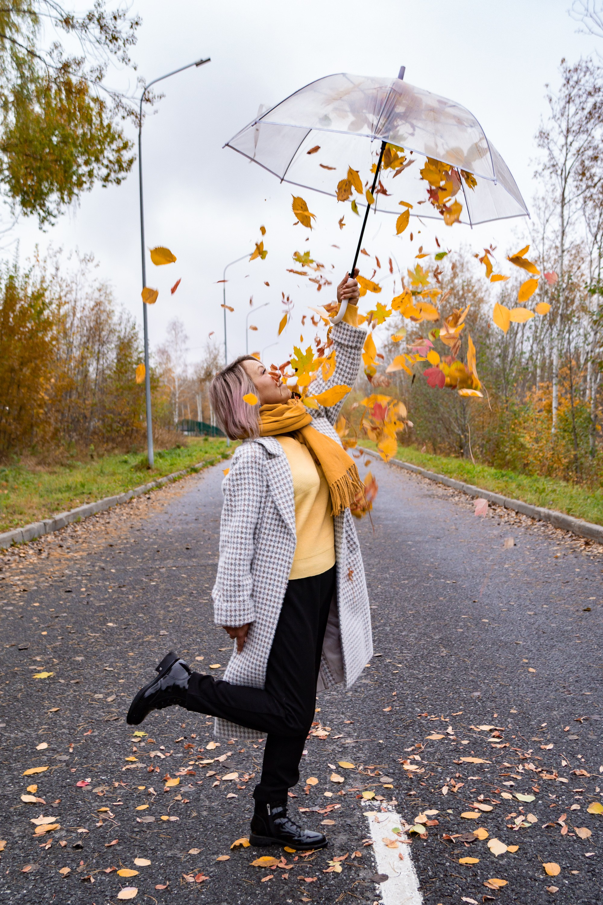 Золотая осень. Разноплановый фотограф в Москве