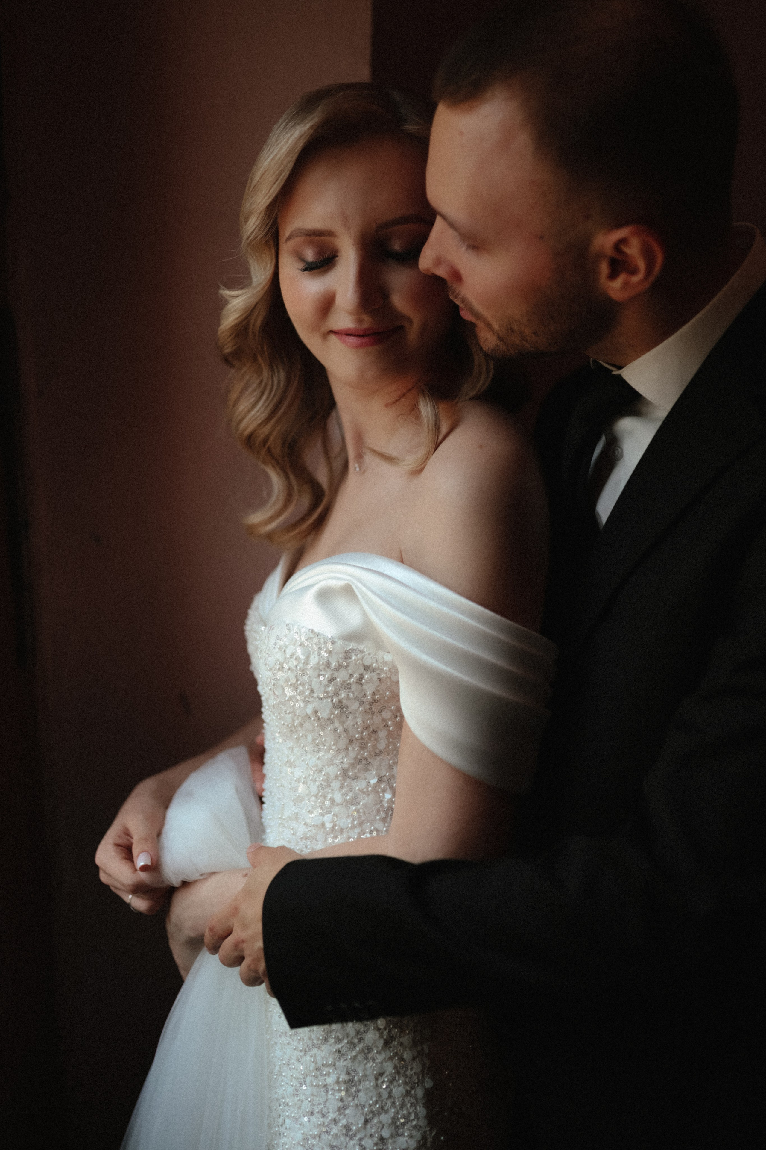 Фата в виде сердечка. Свадебный и семейный фотограф в Самаре и Москве