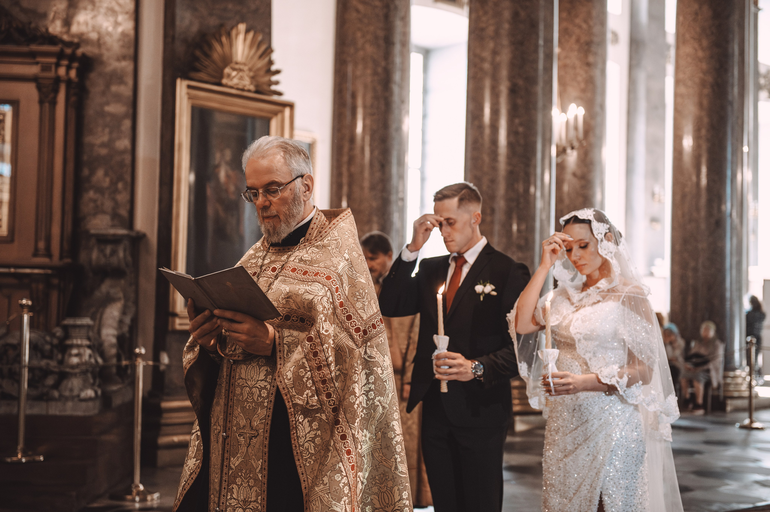 Анна и Иван. Казанский собор. Свадебный и семейный фотограф в Санкт-Петербурге — Мария Черепанова